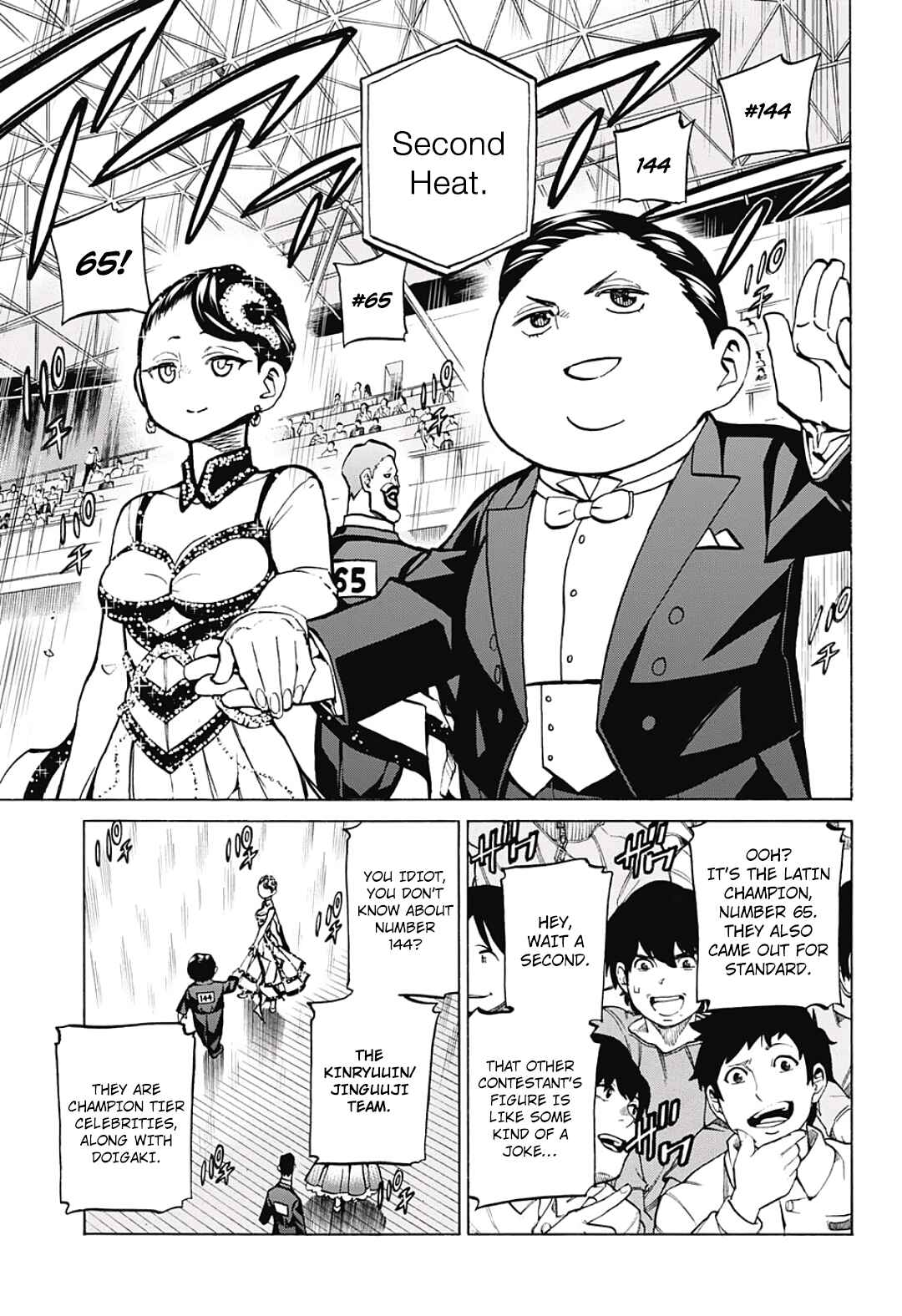 Page 6 Chapter 32 Sesuji wo Pin! to ~Shikakou Kyougi Dance-bu e Youkoso~