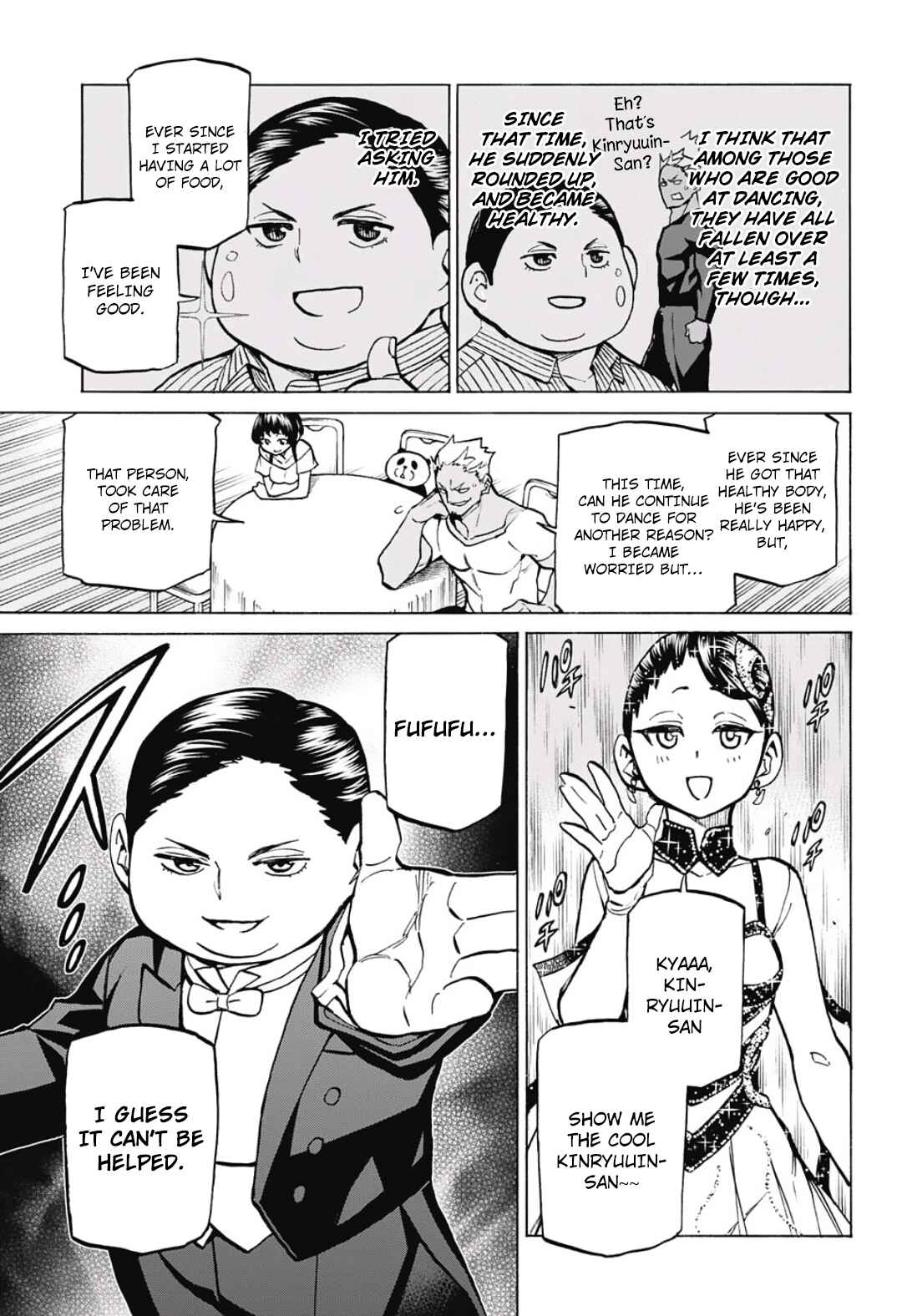 Page 8 Chapter 32 Sesuji wo Pin! to ~Shikakou Kyougi Dance-bu e Youkoso~