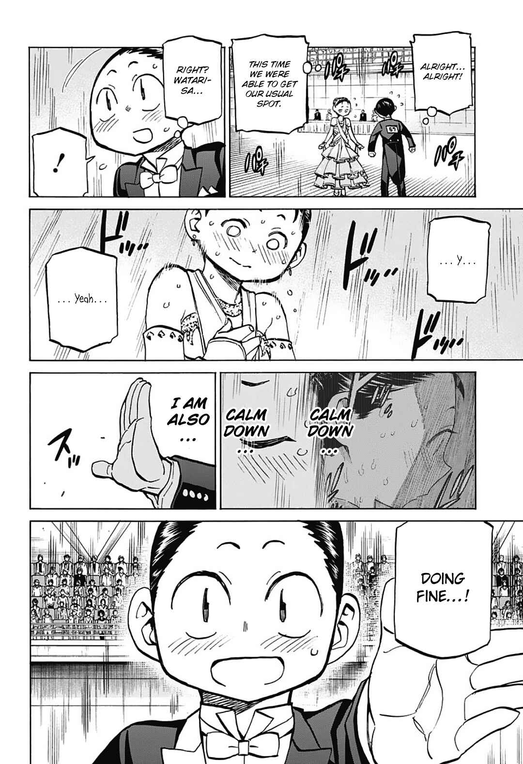 Page 12 Chapter 30 Sesuji wo Pin! to ~Shikakou Kyougi Dance-bu e Youkoso~