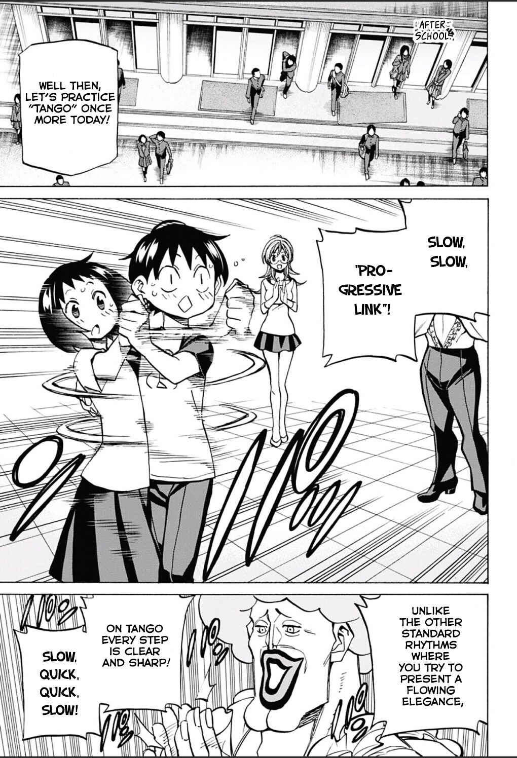 Page 13 Chapter 15 Sesuji wo Pin! to ~Shikakou Kyougi Dance-bu e Youkoso~