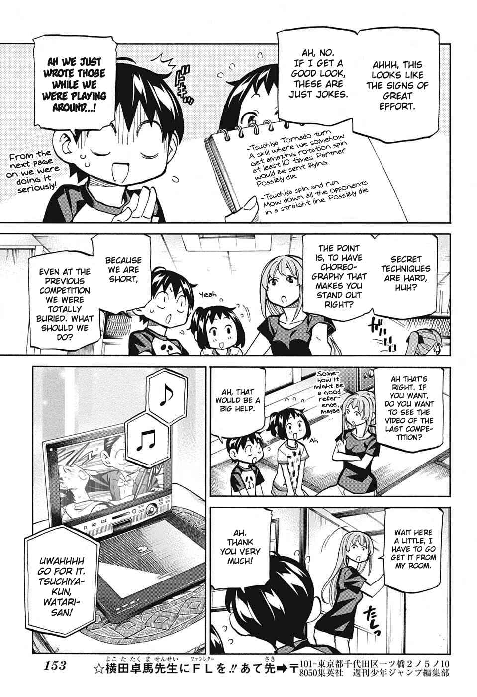 Page 13 Chapter 42 Sesuji wo Pin! to ~Shikakou Kyougi Dance-bu e Youkoso~