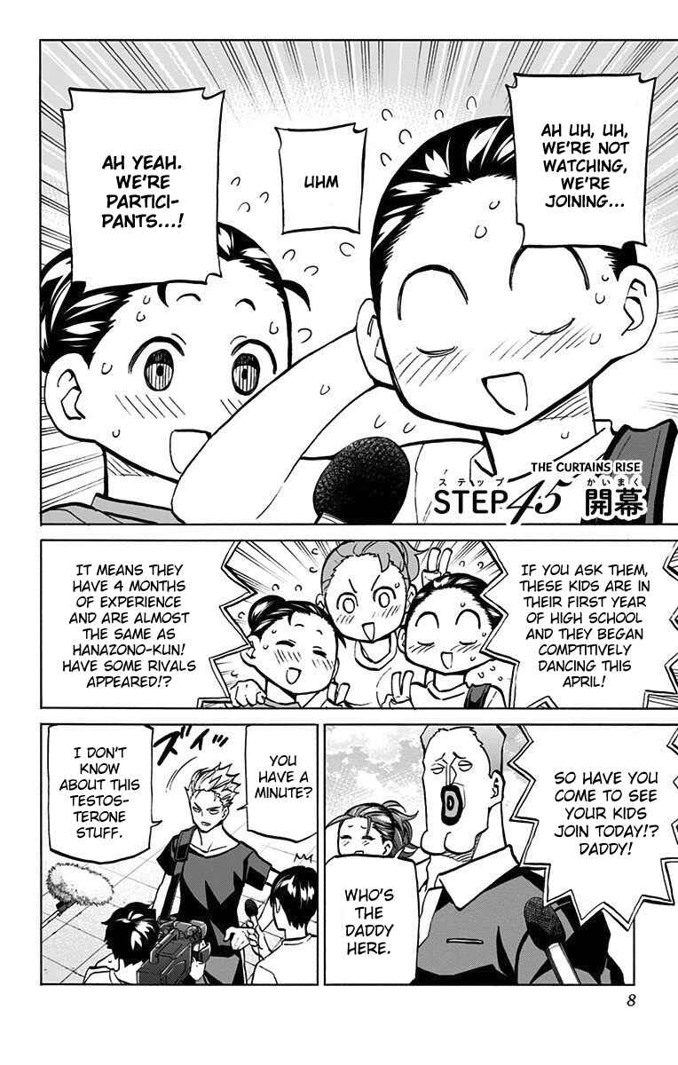 Page 10 Chapter 45 Sesuji wo Pin! to ~Shikakou Kyougi Dance-bu e Youkoso~