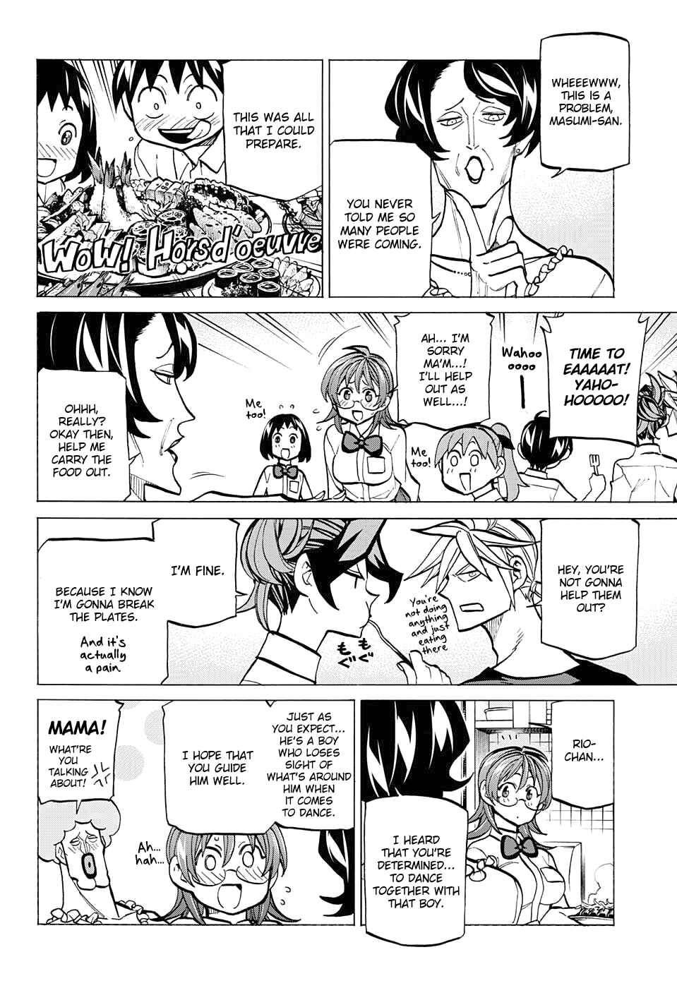 Page 3 Chapter 82 Sesuji wo Pin! to ~Shikakou Kyougi Dance-bu e Youkoso~