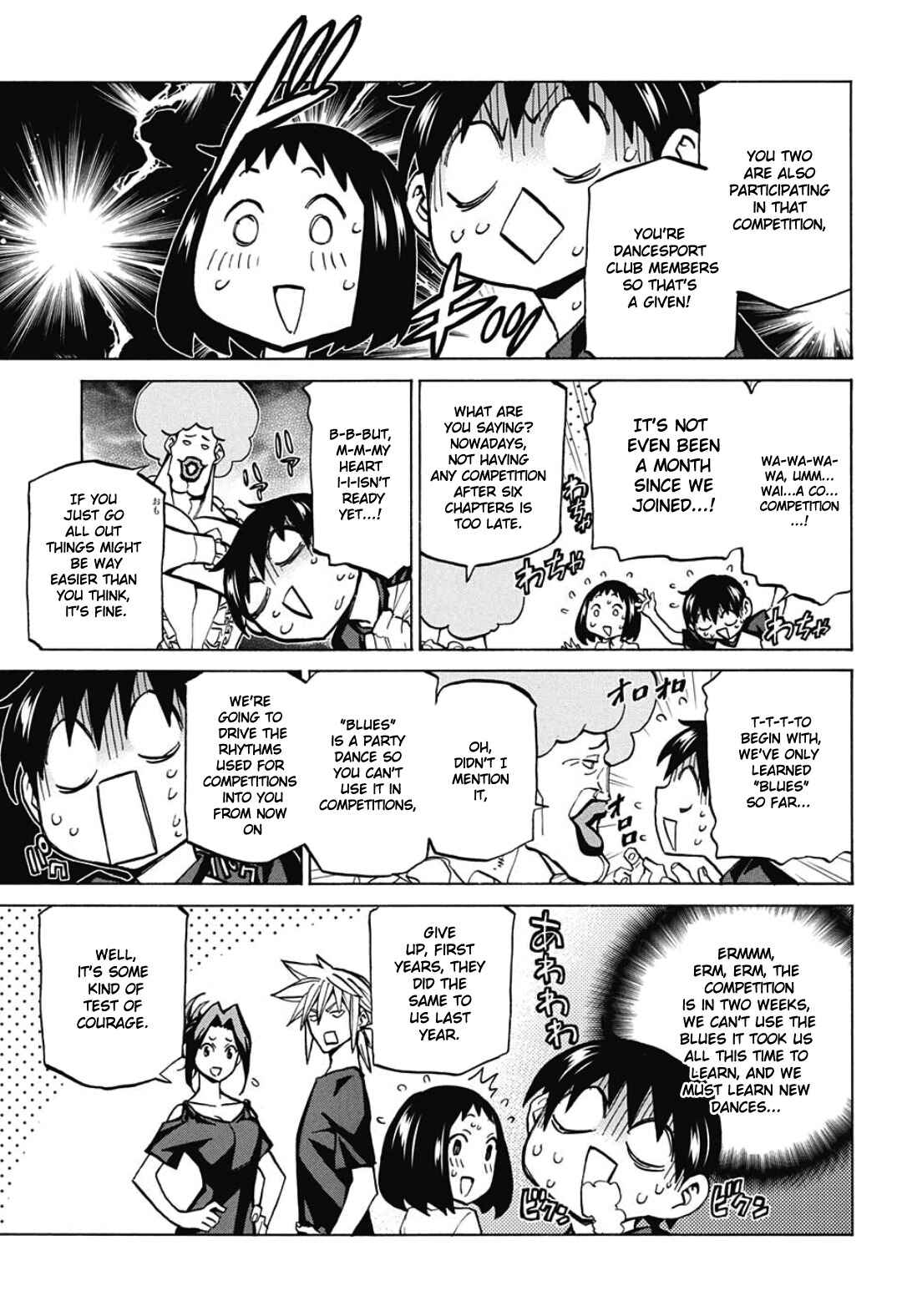 Page 9 Chapter 6 Sesuji wo Pin! to ~Shikakou Kyougi Dance-bu e Youkoso~