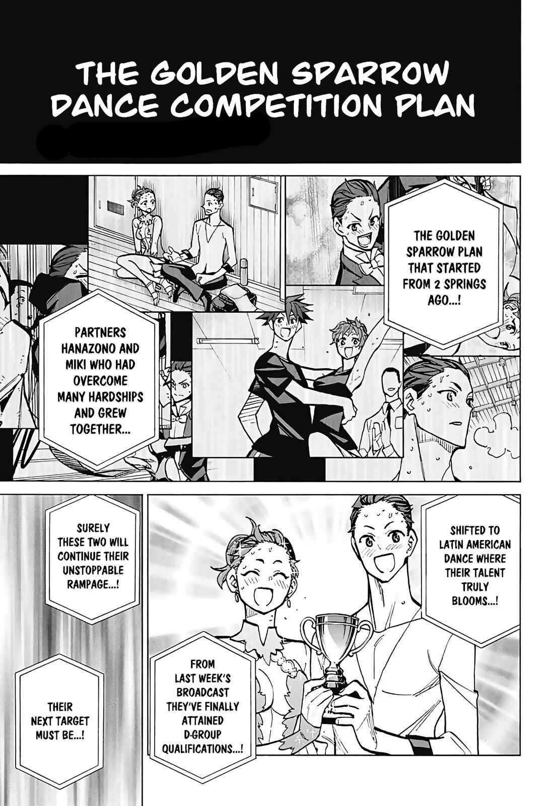 Page 1 Chapter 85 Sesuji wo Pin! to ~Shikakou Kyougi Dance-bu e Youkoso~