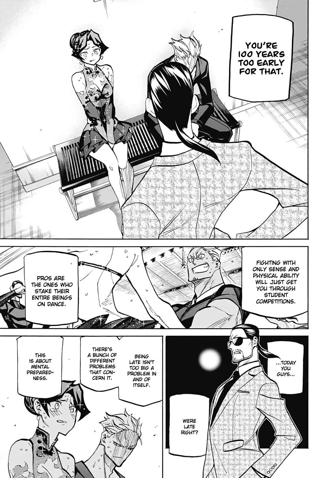 Page 13 Chapter 85 Sesuji wo Pin! to ~Shikakou Kyougi Dance-bu e Youkoso~