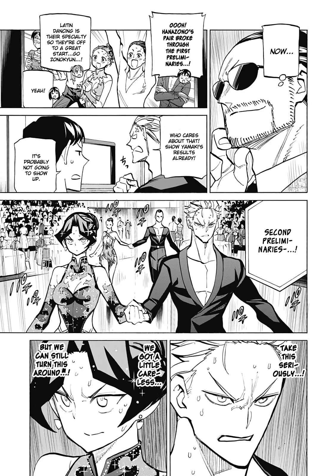Page 9 Chapter 85 Sesuji wo Pin! to ~Shikakou Kyougi Dance-bu e Youkoso~