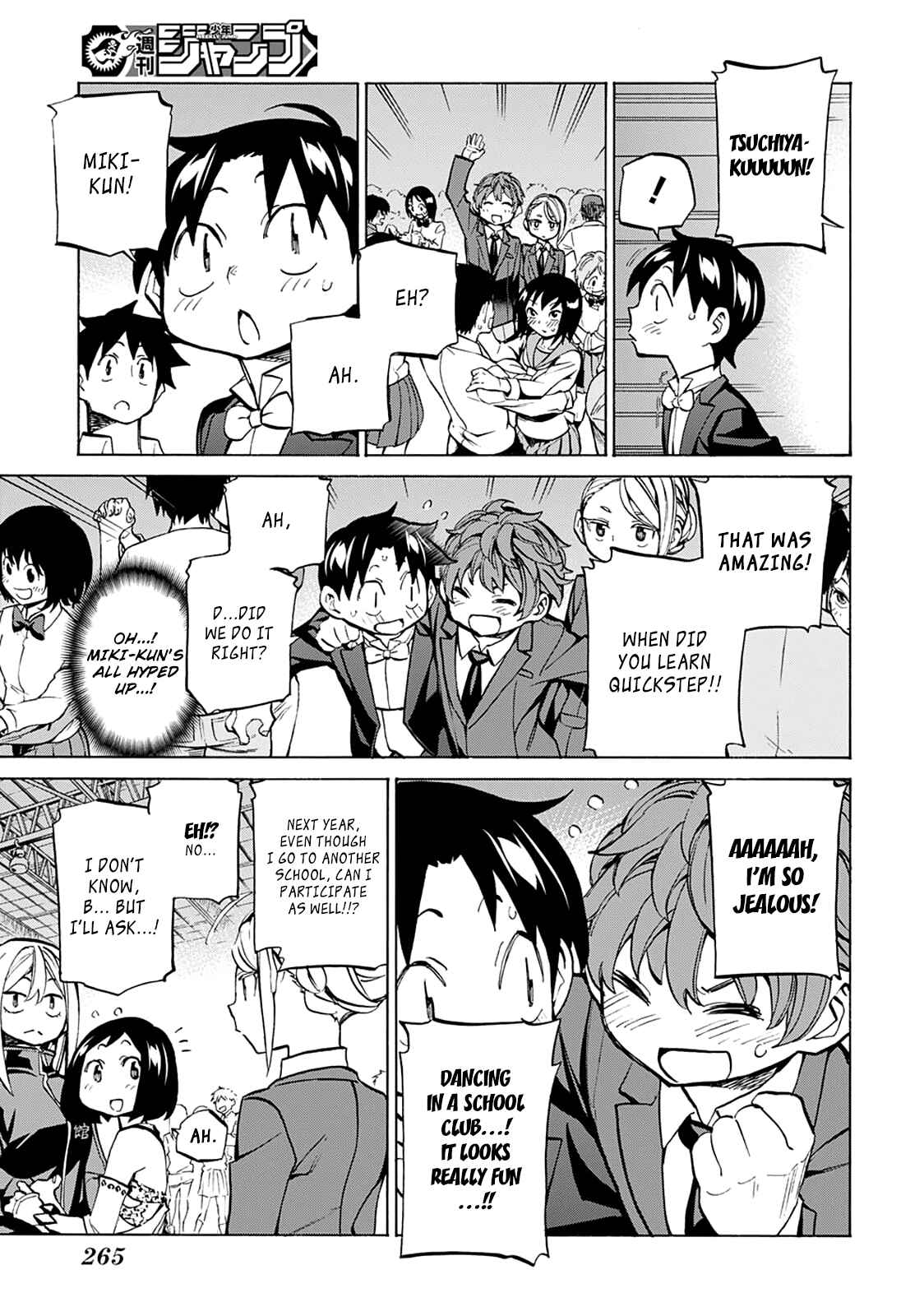 Page 10 Chapter 21 Sesuji wo Pin! to ~Shikakou Kyougi Dance-bu e Youkoso~
