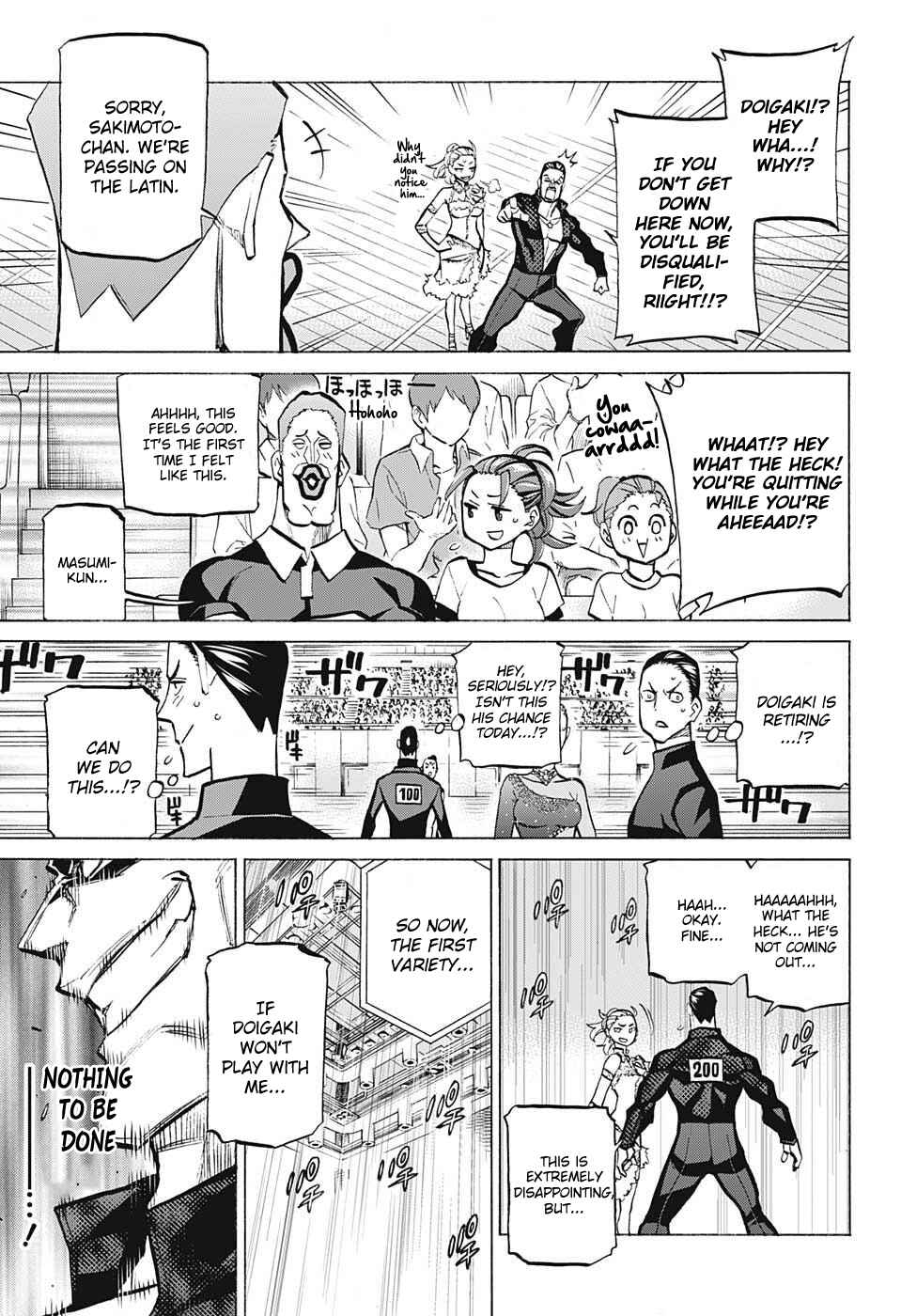 Page 13 Chapter 74 Sesuji wo Pin! to ~Shikakou Kyougi Dance-bu e Youkoso~