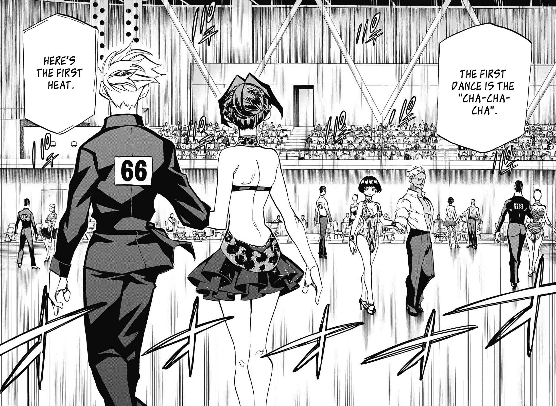 Page 8 Chapter 25 Sesuji wo Pin! to ~Shikakou Kyougi Dance-bu e Youkoso~