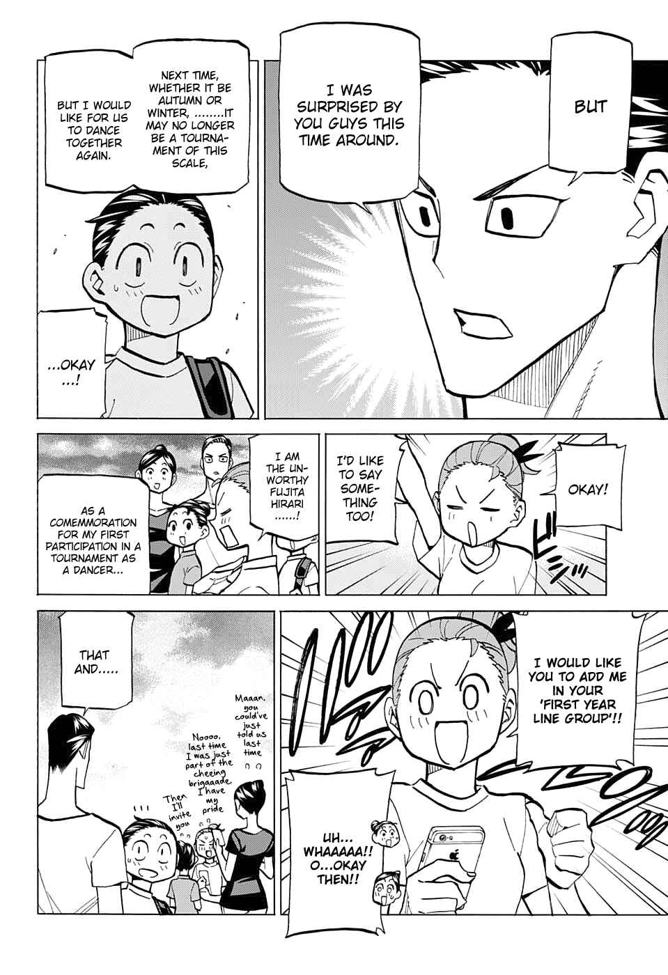 Page 15 Chapter 81 Sesuji wo Pin! to ~Shikakou Kyougi Dance-bu e Youkoso~