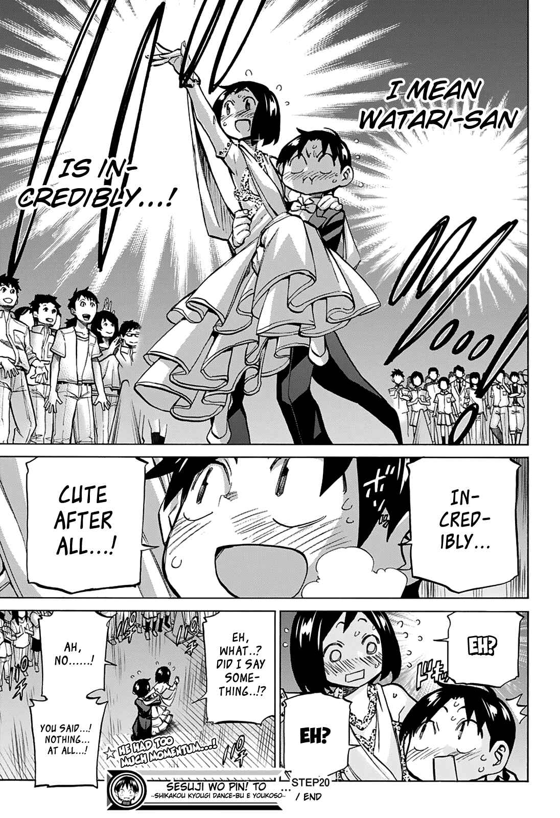 Page 18 Chapter 20 Sesuji wo Pin! to ~Shikakou Kyougi Dance-bu e Youkoso~