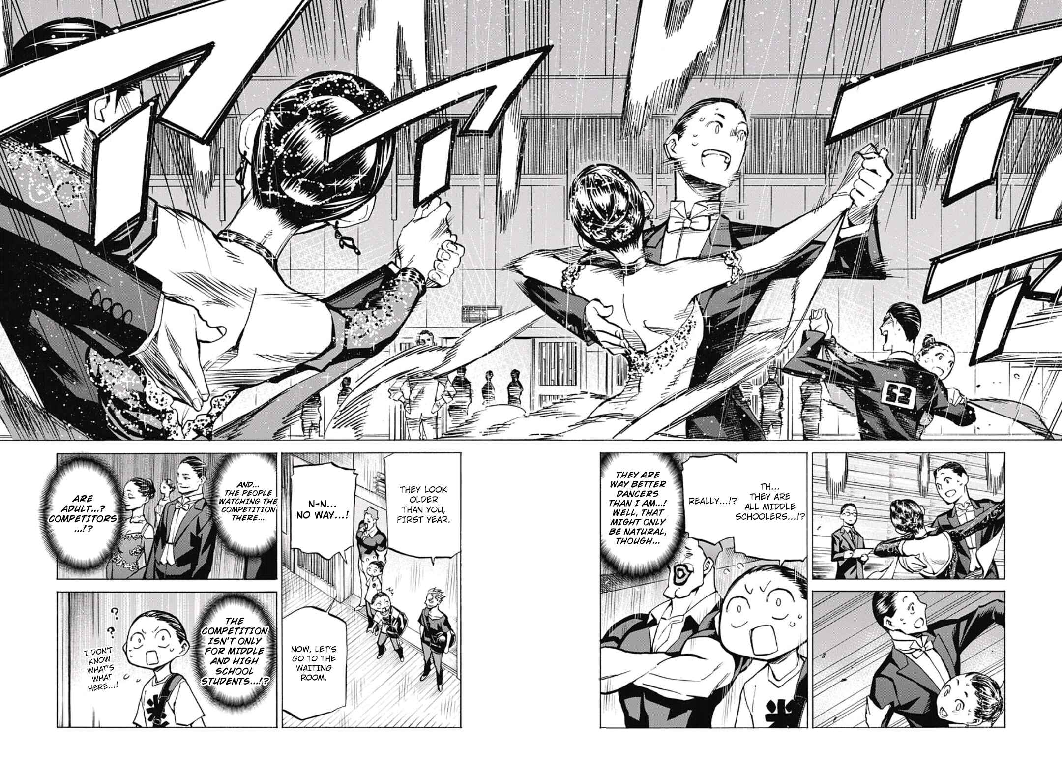 Page 9 Chapter 10 Sesuji wo Pin! to ~Shikakou Kyougi Dance-bu e Youkoso~
