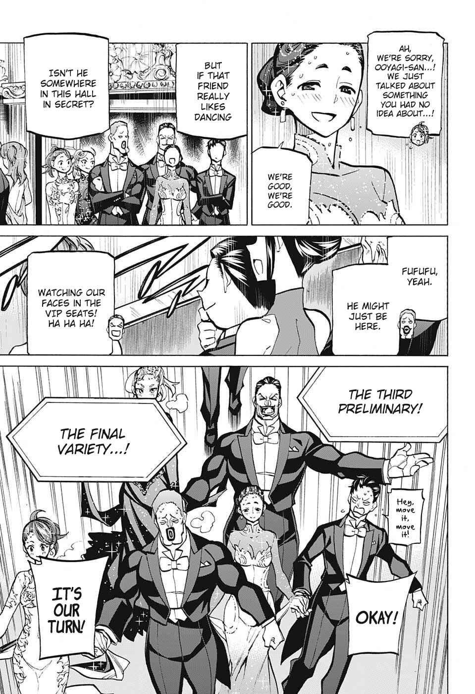 Page 14 Chapter 84 Sesuji wo Pin! to ~Shikakou Kyougi Dance-bu e Youkoso~