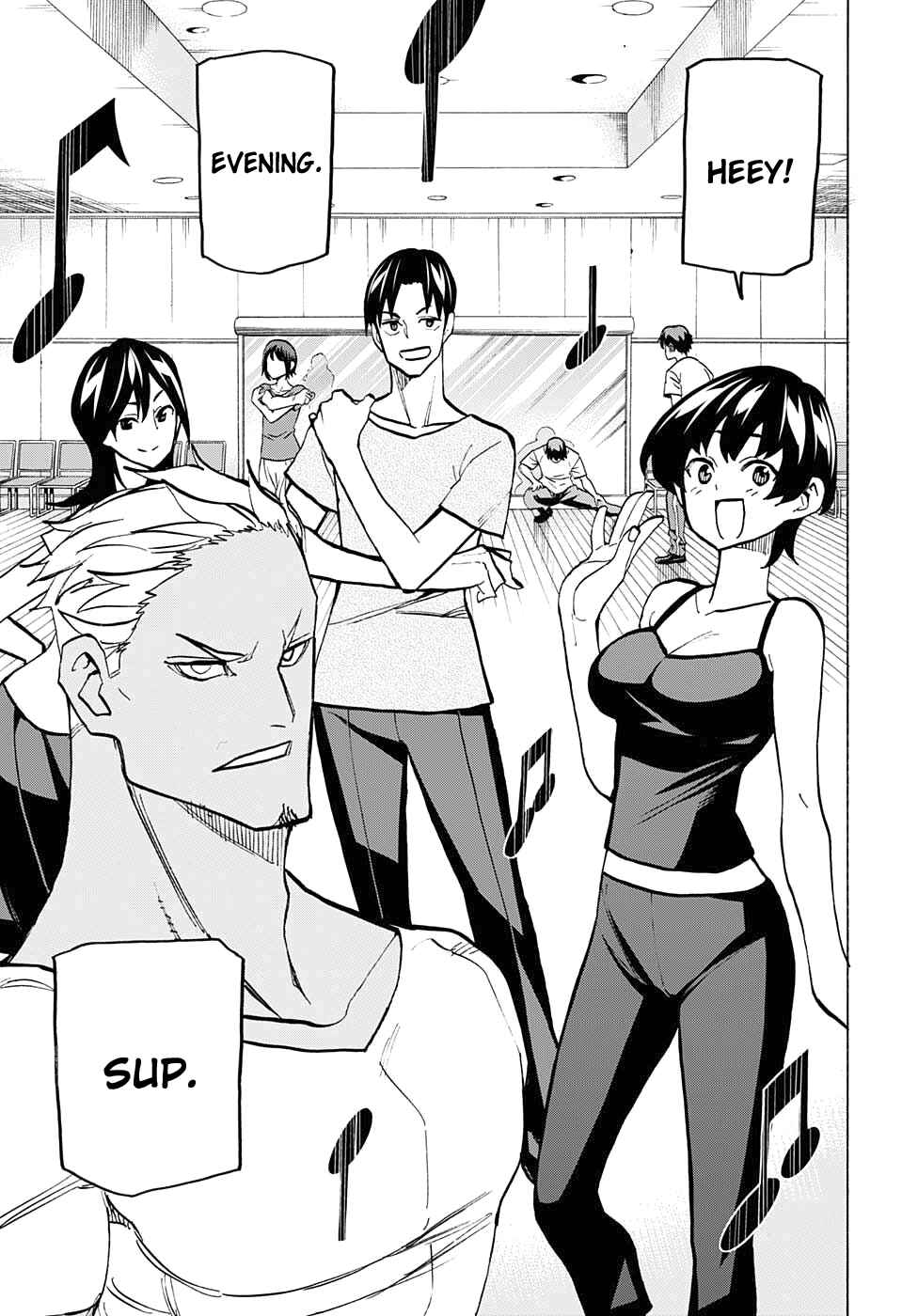 Page 13 Chapter 83 Sesuji wo Pin! to ~Shikakou Kyougi Dance-bu e Youkoso~