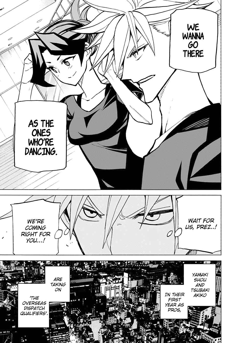 Page 15 Chapter 83 Sesuji wo Pin! to ~Shikakou Kyougi Dance-bu e Youkoso~