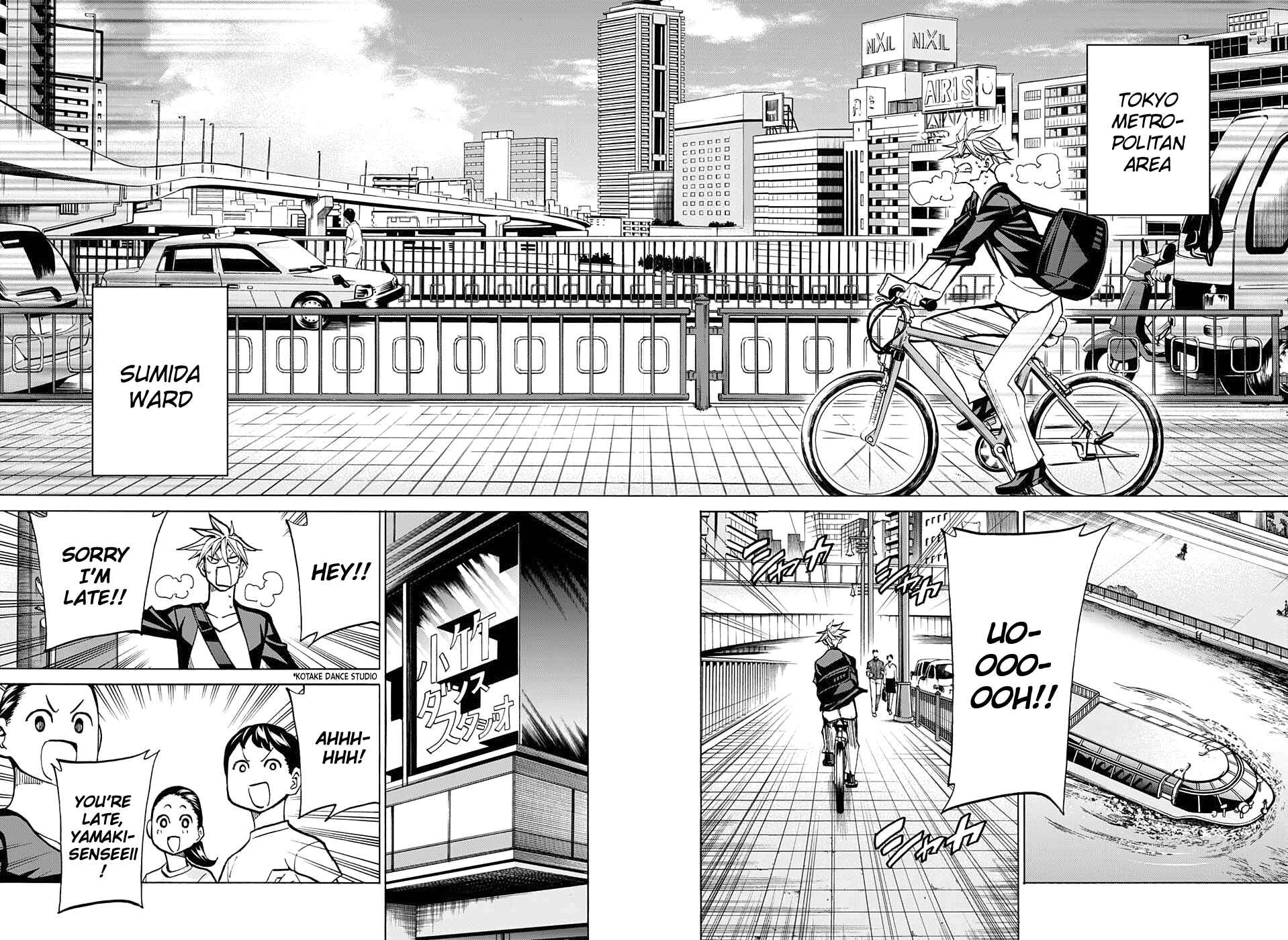 Page 9 Chapter 83 Sesuji wo Pin! to ~Shikakou Kyougi Dance-bu e Youkoso~