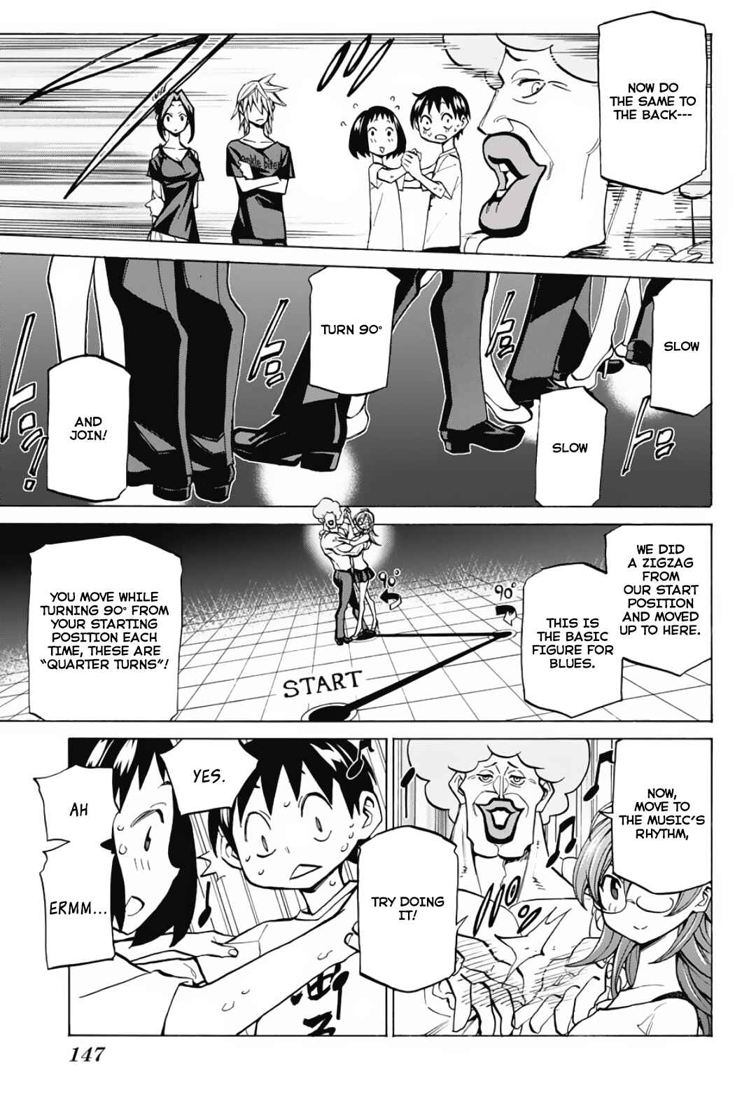 Page 11 Chapter 5 Sesuji wo Pin! to ~Shikakou Kyougi Dance-bu e Youkoso~