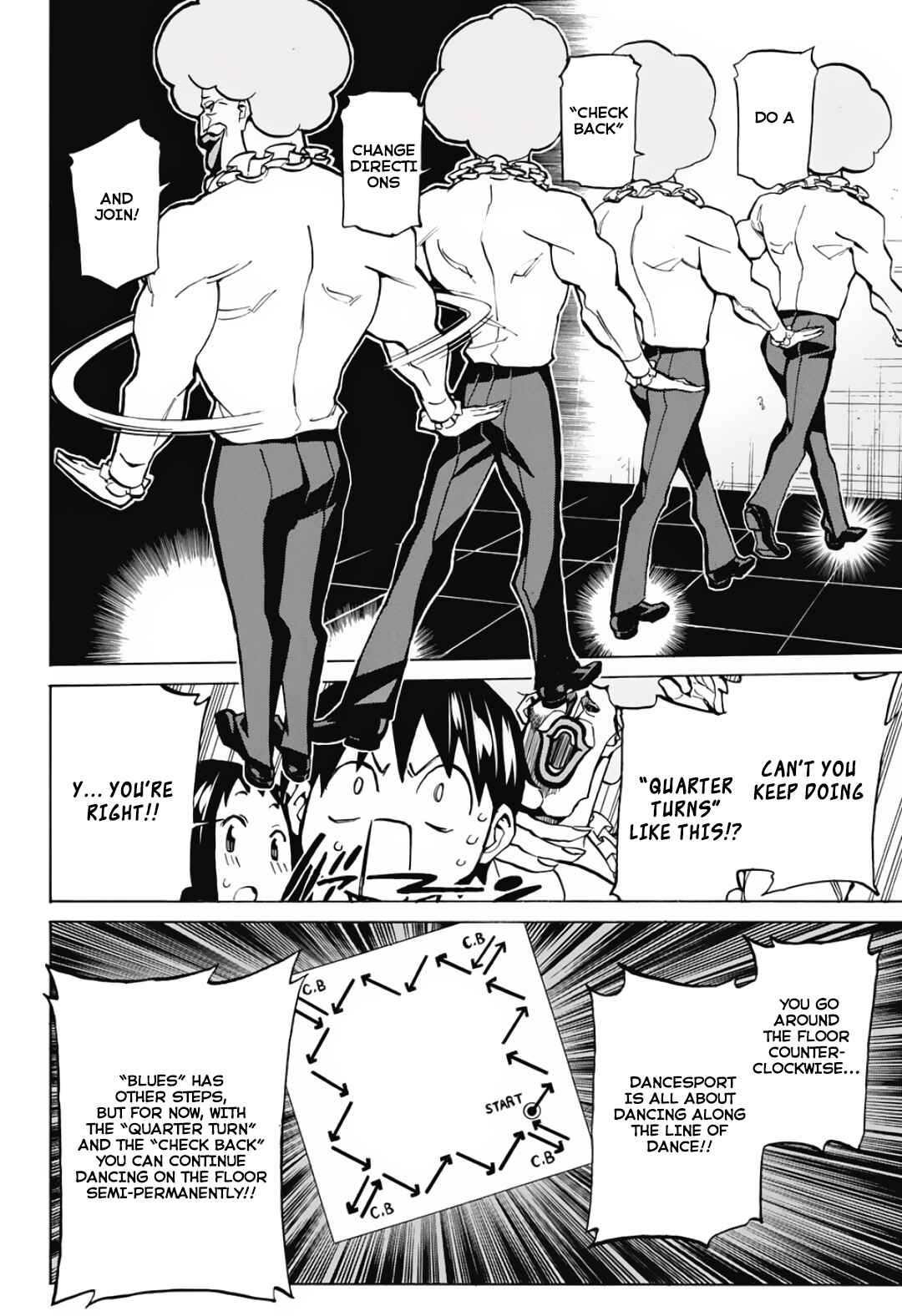 Page 14 Chapter 5 Sesuji wo Pin! to ~Shikakou Kyougi Dance-bu e Youkoso~
