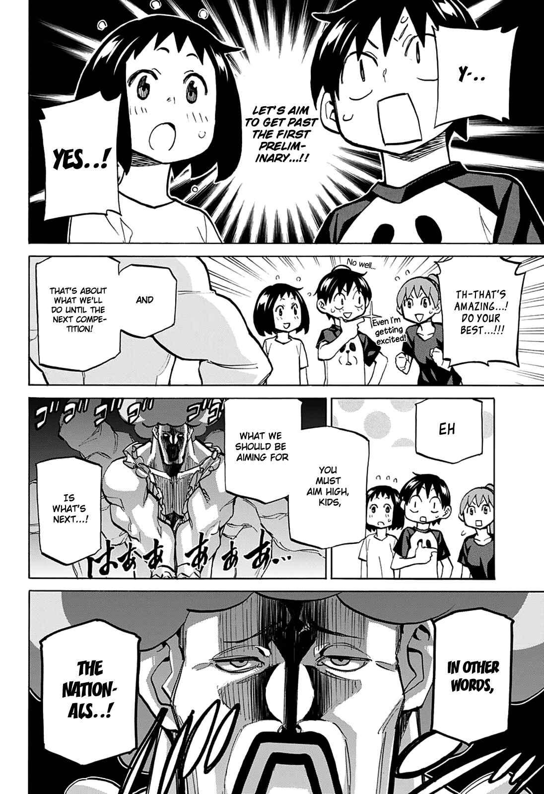 Page 13 Chapter 22 Sesuji wo Pin! to ~Shikakou Kyougi Dance-bu e Youkoso~