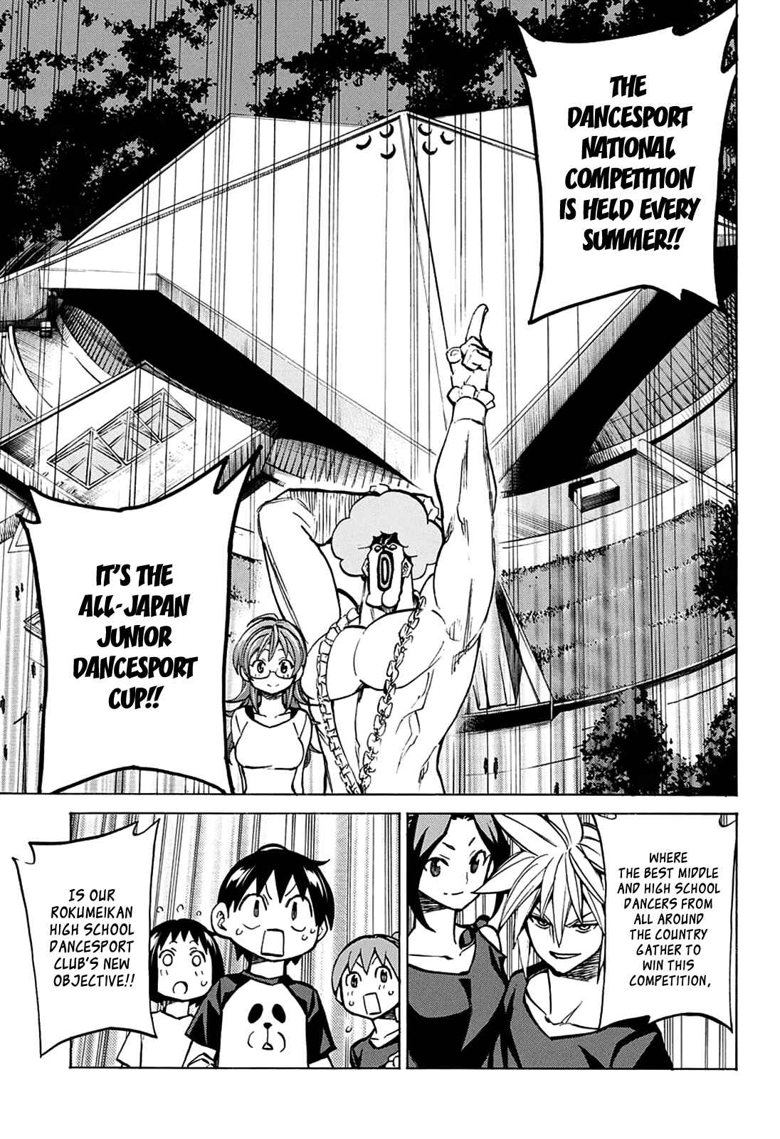 Page 14 Chapter 22 Sesuji wo Pin! to ~Shikakou Kyougi Dance-bu e Youkoso~