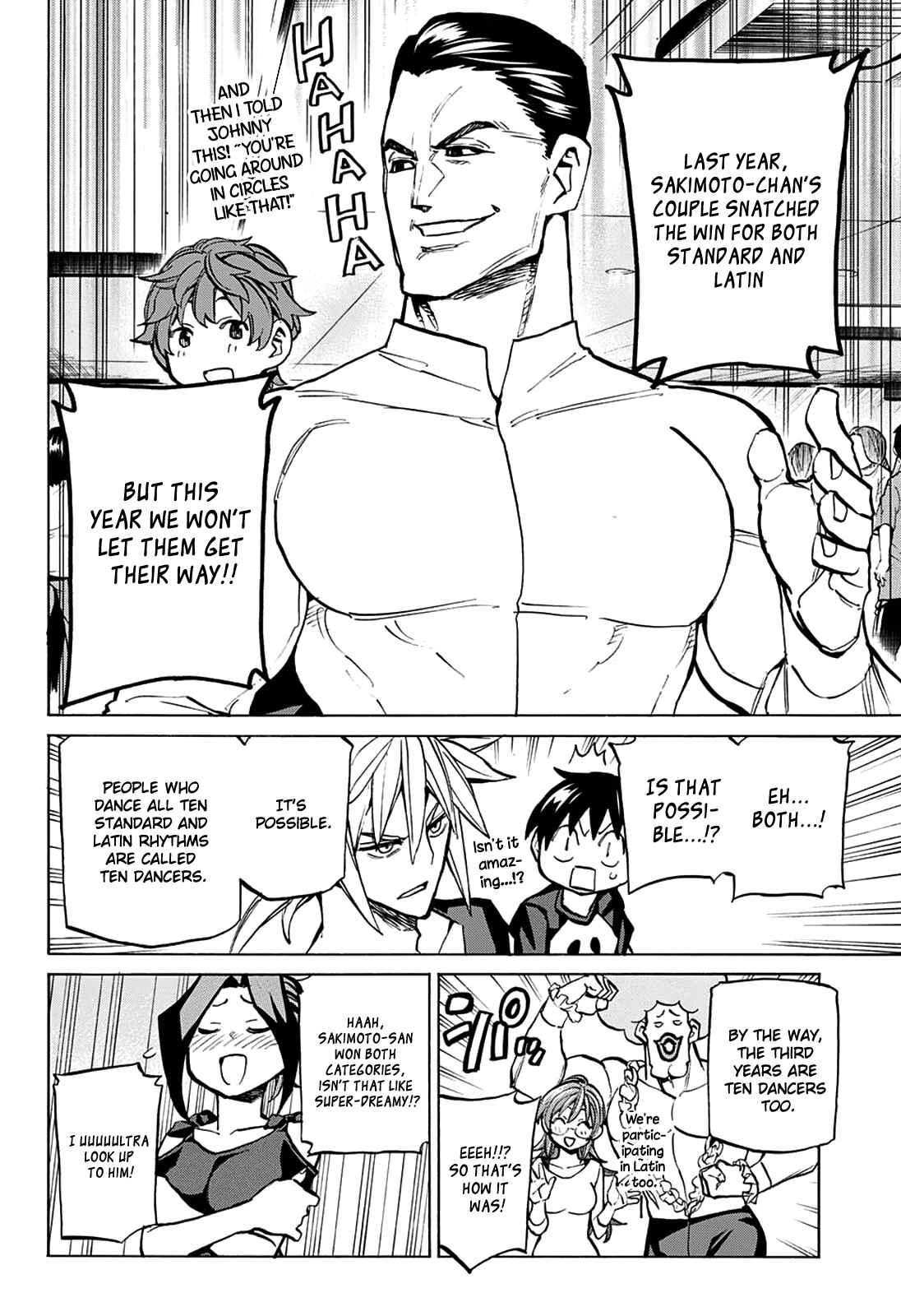 Page 15 Chapter 22 Sesuji wo Pin! to ~Shikakou Kyougi Dance-bu e Youkoso~