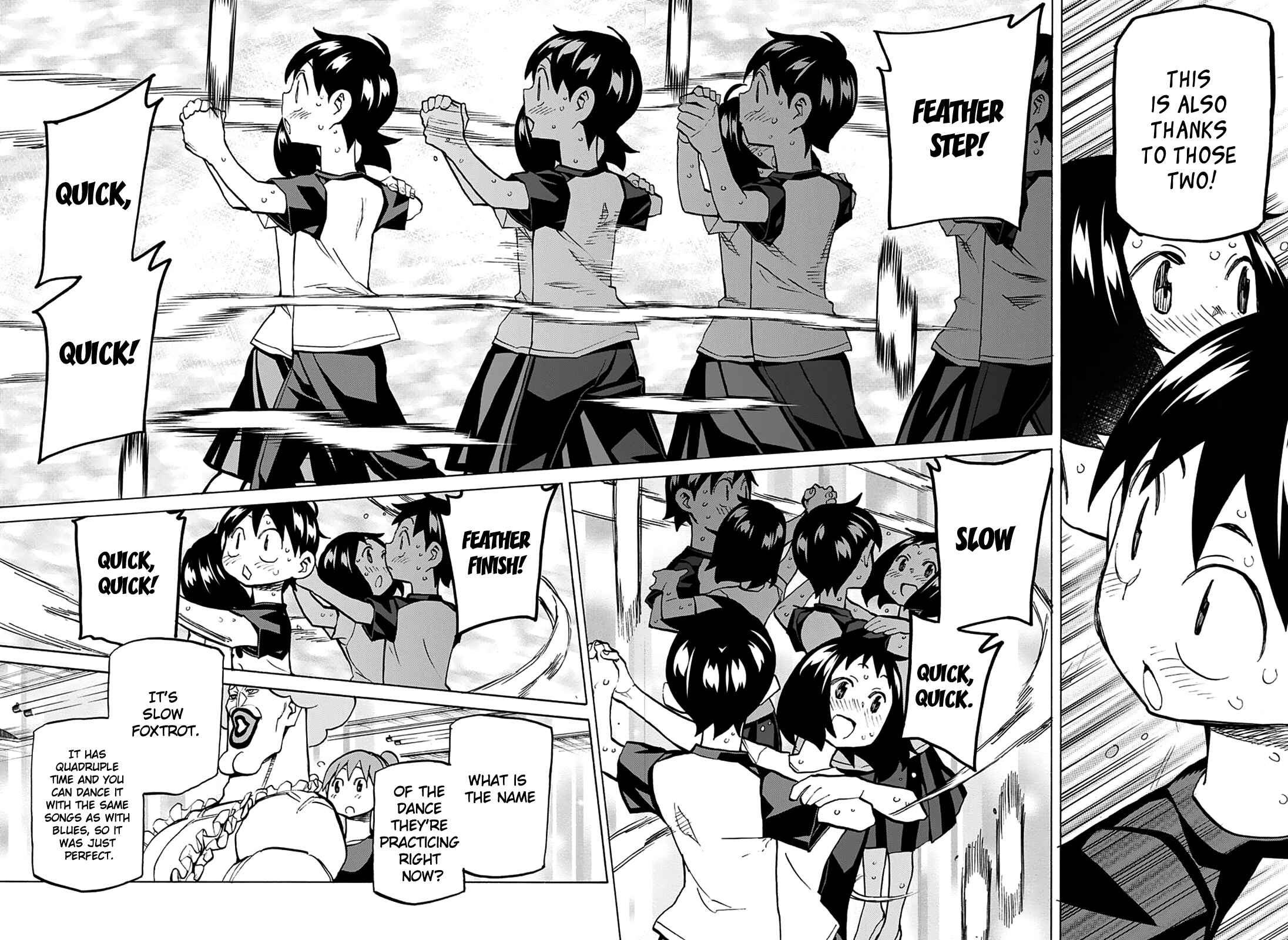 Page 4 Chapter 22 Sesuji wo Pin! to ~Shikakou Kyougi Dance-bu e Youkoso~