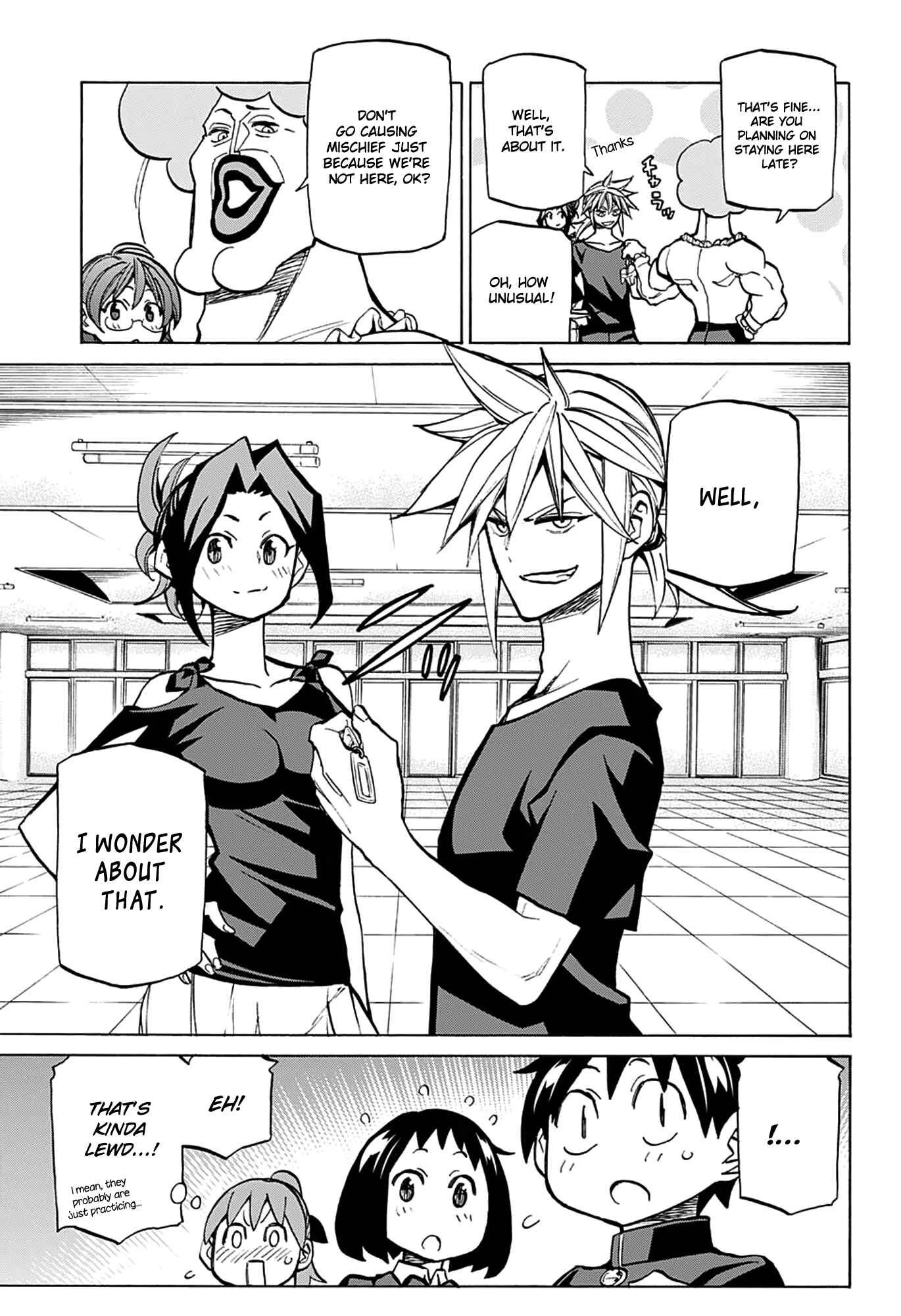 Page 9 Chapter 23 Sesuji wo Pin! to ~Shikakou Kyougi Dance-bu e Youkoso~