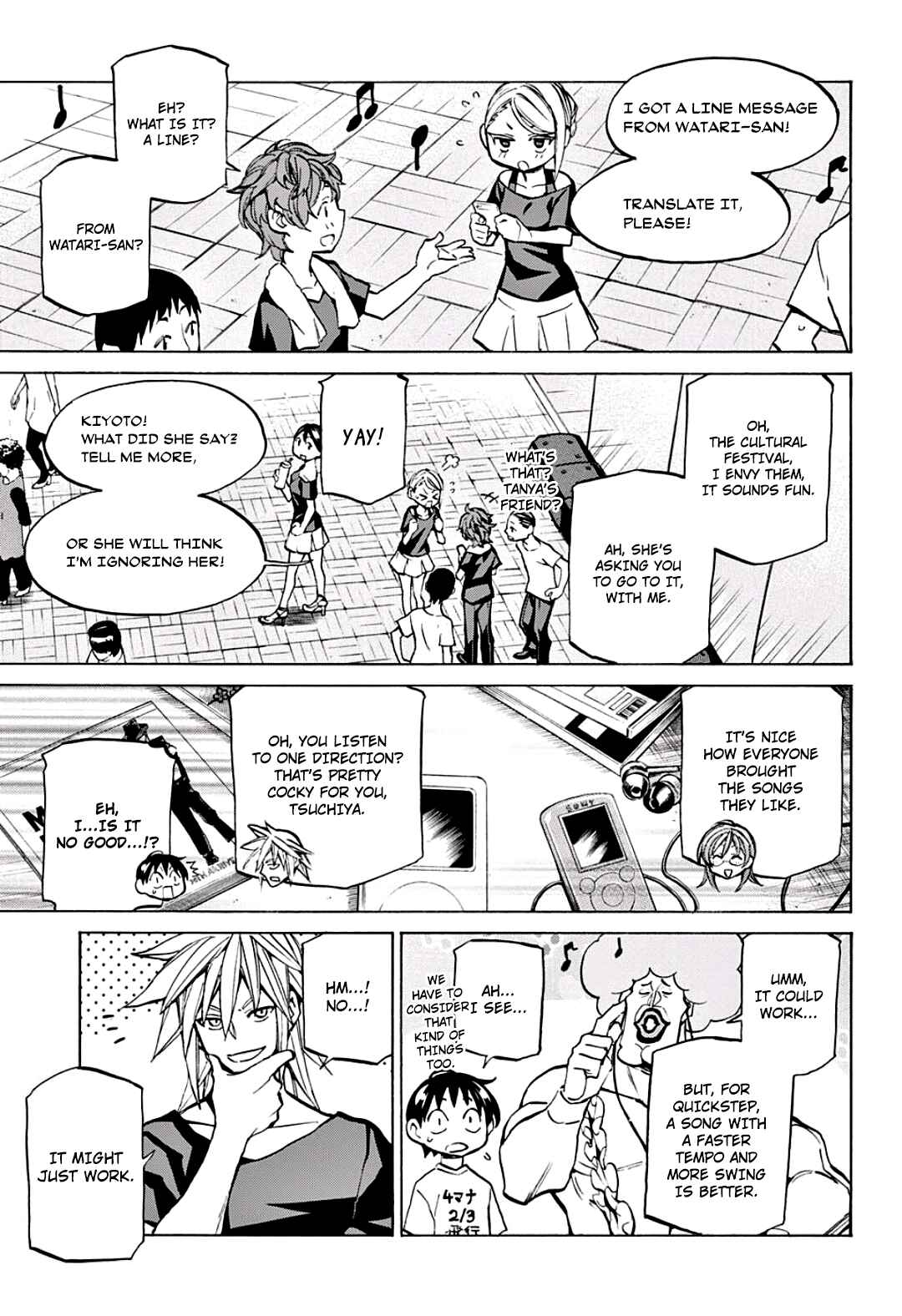 Page 7 Chapter 17 Sesuji wo Pin! to ~Shikakou Kyougi Dance-bu e Youkoso~