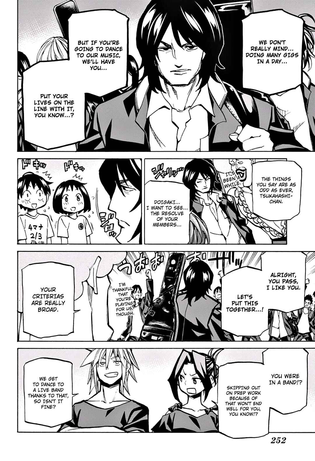 Page 8 Chapter 17 Sesuji wo Pin! to ~Shikakou Kyougi Dance-bu e Youkoso~