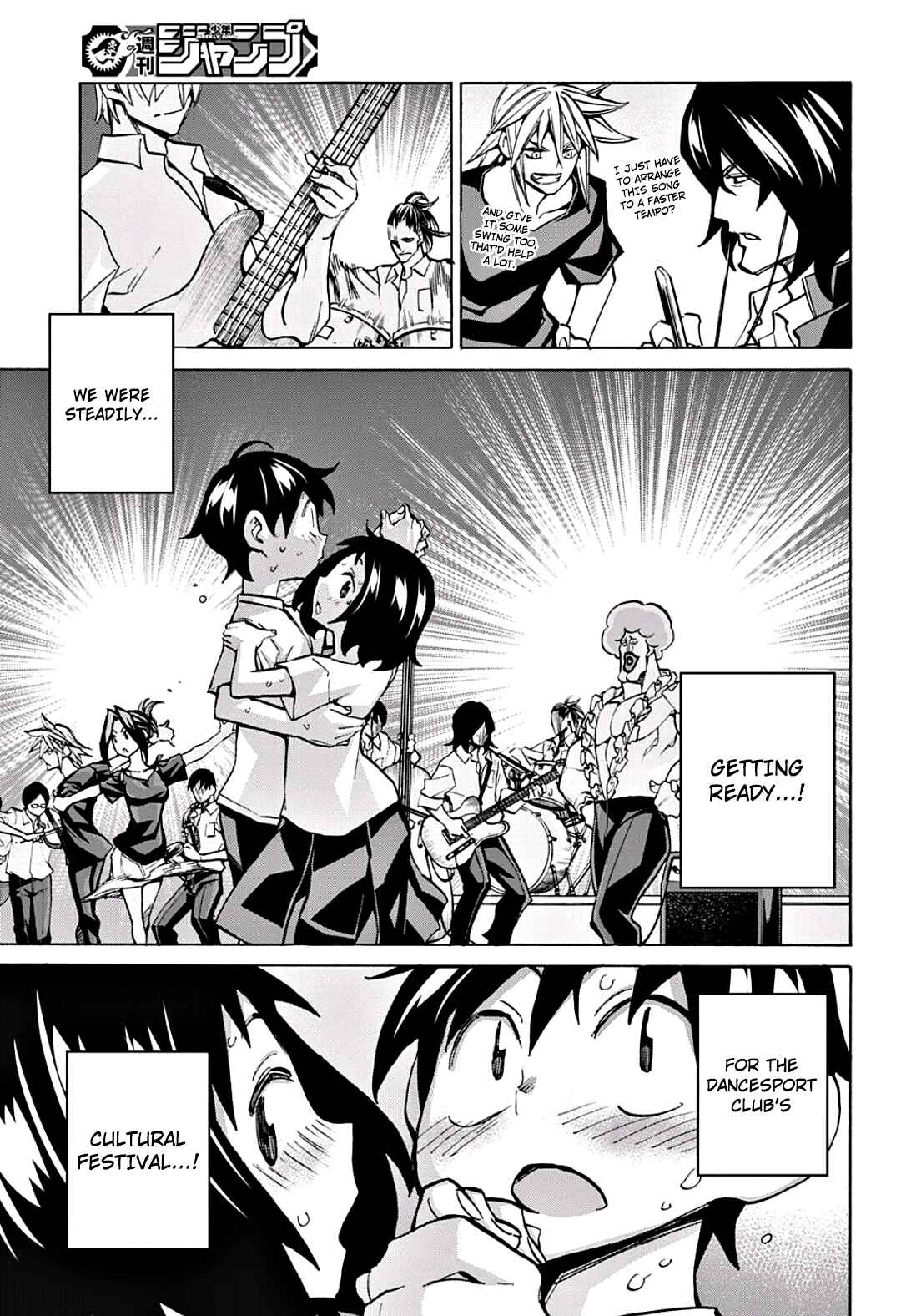 Page 9 Chapter 17 Sesuji wo Pin! to ~Shikakou Kyougi Dance-bu e Youkoso~
