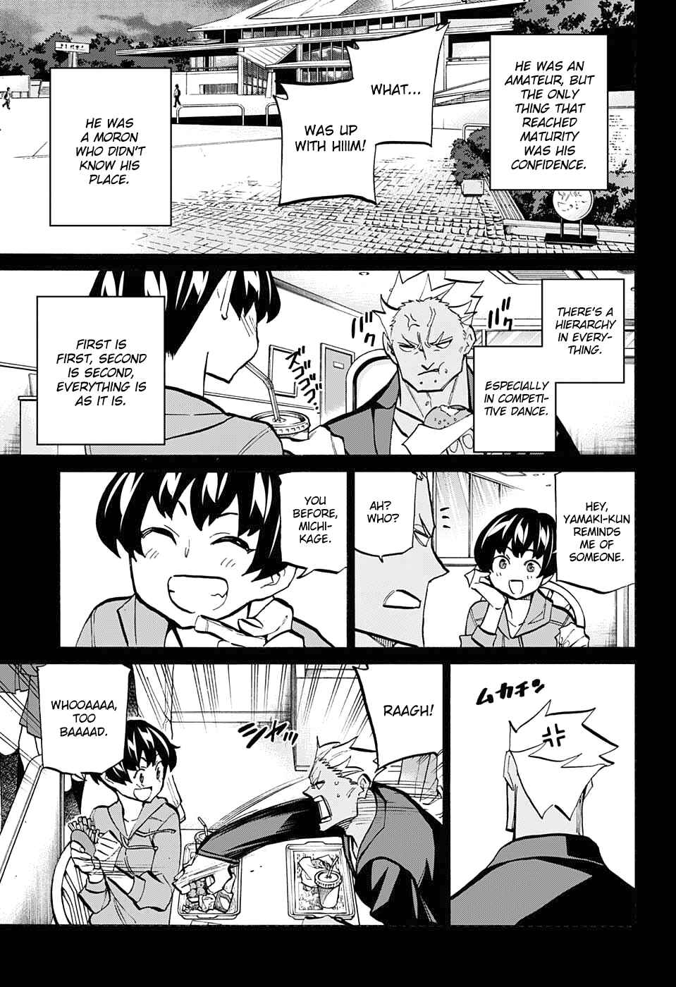 Page 7 Chapter 75 Sesuji wo Pin! to ~Shikakou Kyougi Dance-bu e Youkoso~