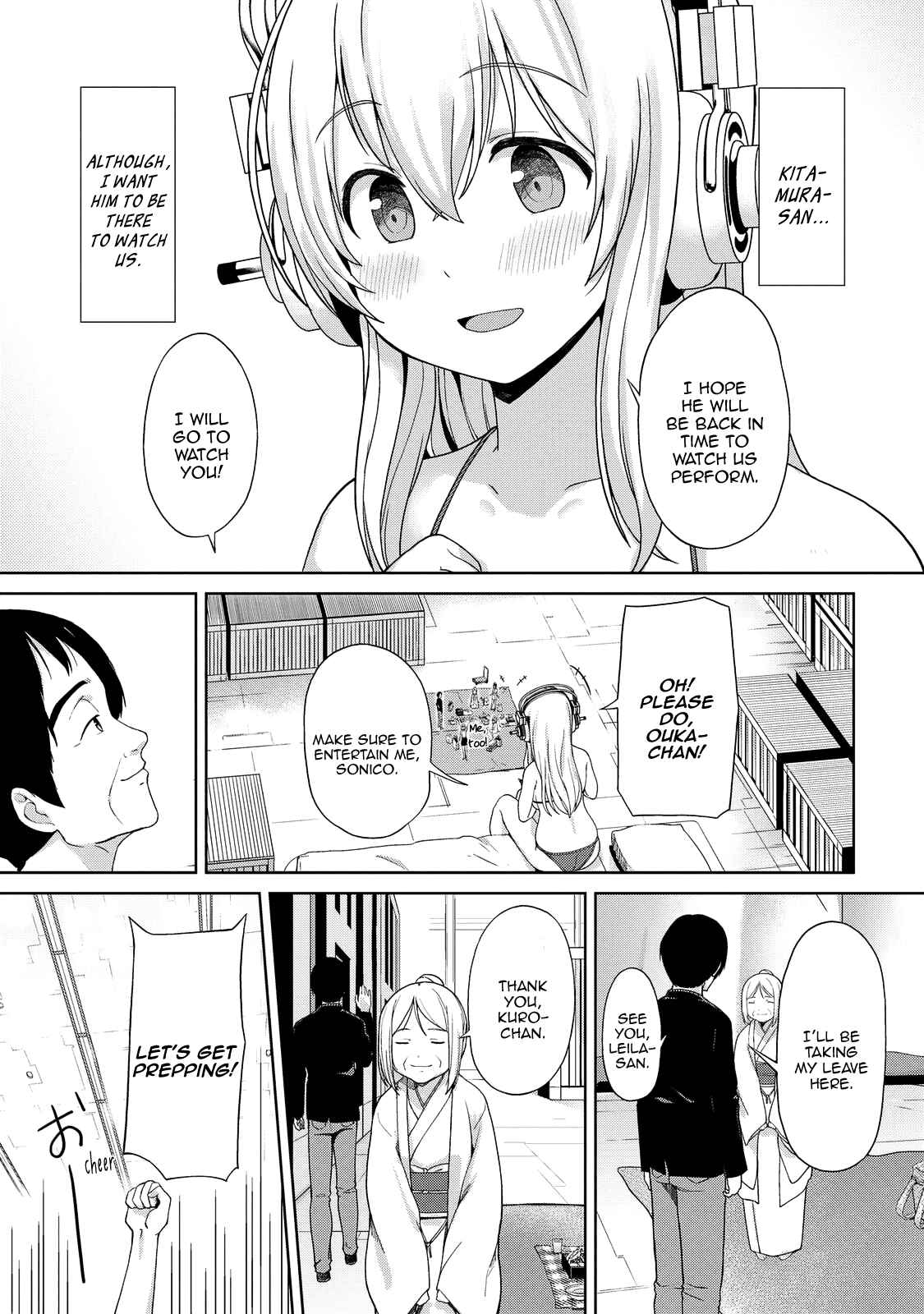 Page 10 Chapter 7 Inconvenient Daily Life of the Super Sonico!!!