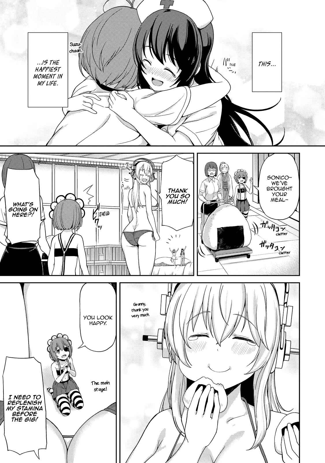 Page 8 Chapter 7 Inconvenient Daily Life of the Super Sonico!!!