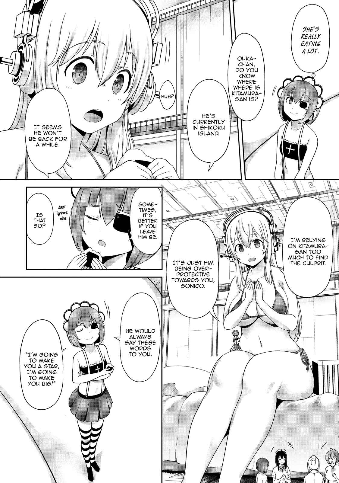 Page 9 Chapter 7 Inconvenient Daily Life of the Super Sonico!!!
