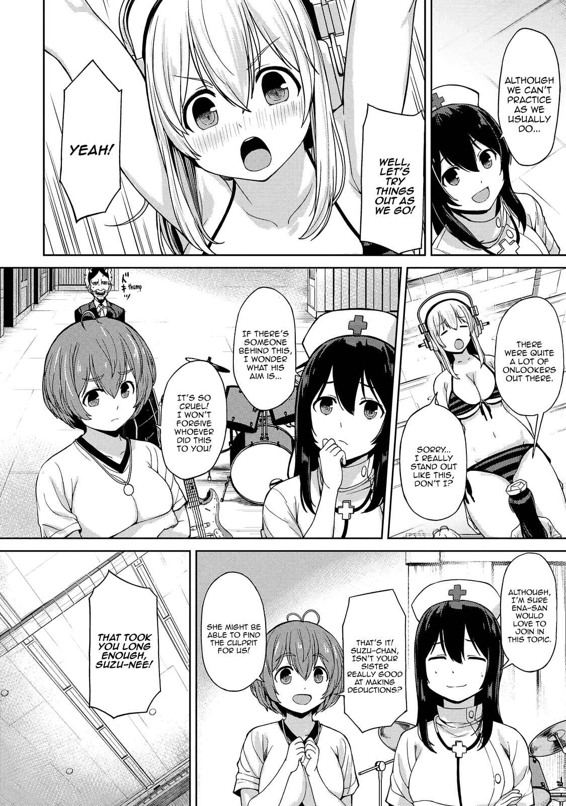 Page 13 Chapter 4 Inconvenient Daily Life of the Super Sonico!!!