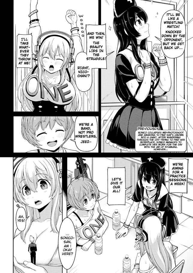 Page 2 Chapter 3 Inconvenient Daily Life of the Super Sonico!!!