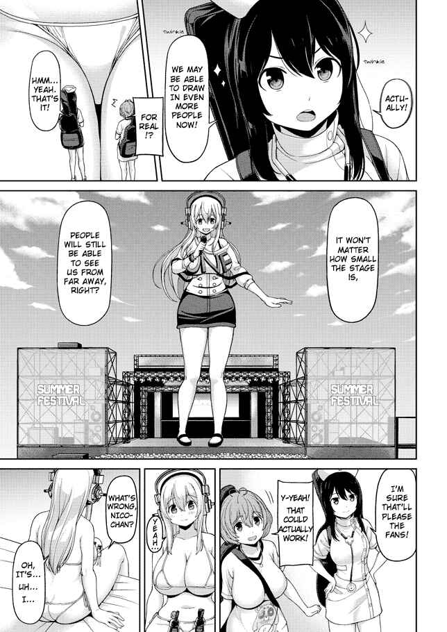 Page 9 Chapter 3 Inconvenient Daily Life of the Super Sonico!!!