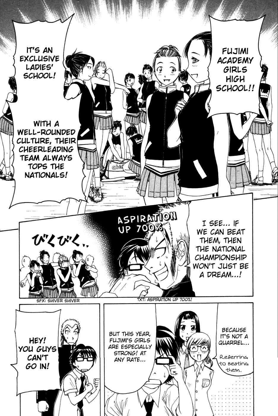 Page 7 Chapter 25 Go! Tenba Cheerleaders