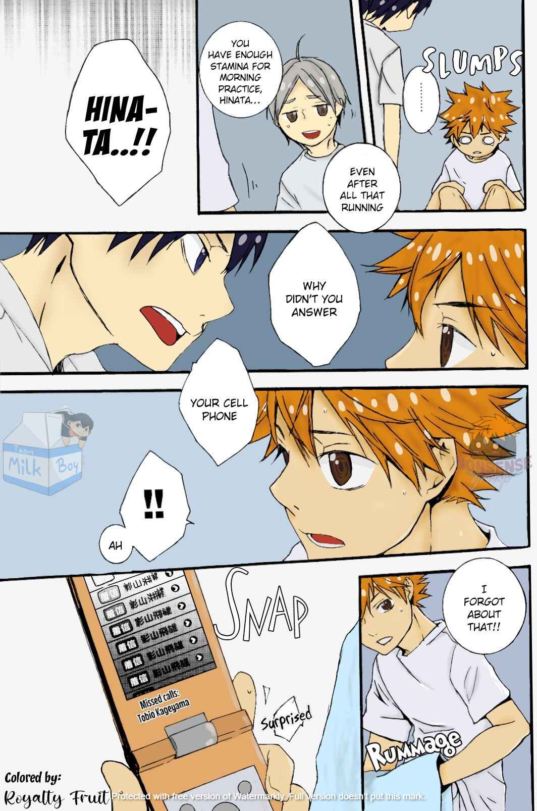 Page 12 Chapter Unknown_9d39 Haikyu!! - Glitter (Doujinshi)