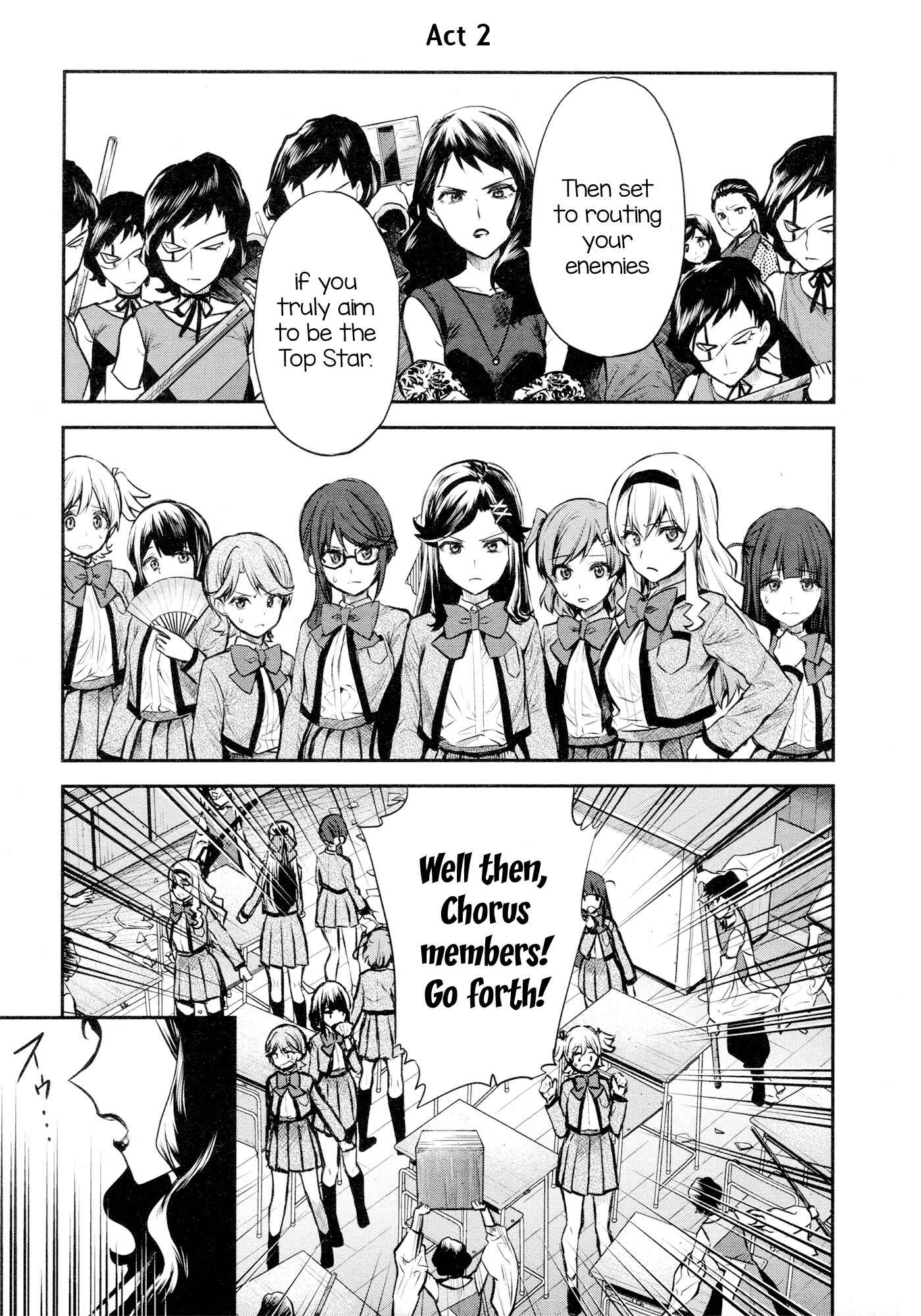 Page 4 Chapter 2 Shoujo☆Kageki Revue Starlight - The LIVE - Show Must Go On