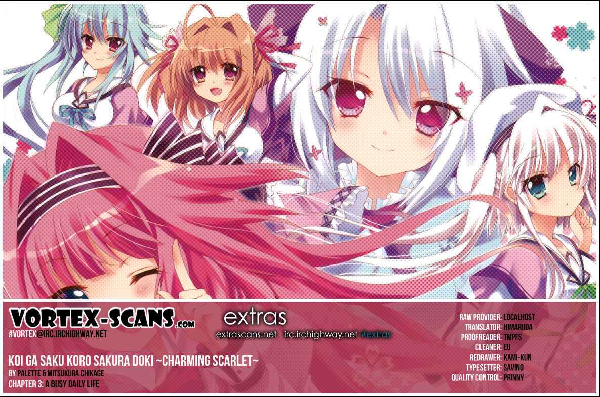 Page 1 Chapter 3 Koi ga Saku Koro Sakura Doki -Charming Scarlet-