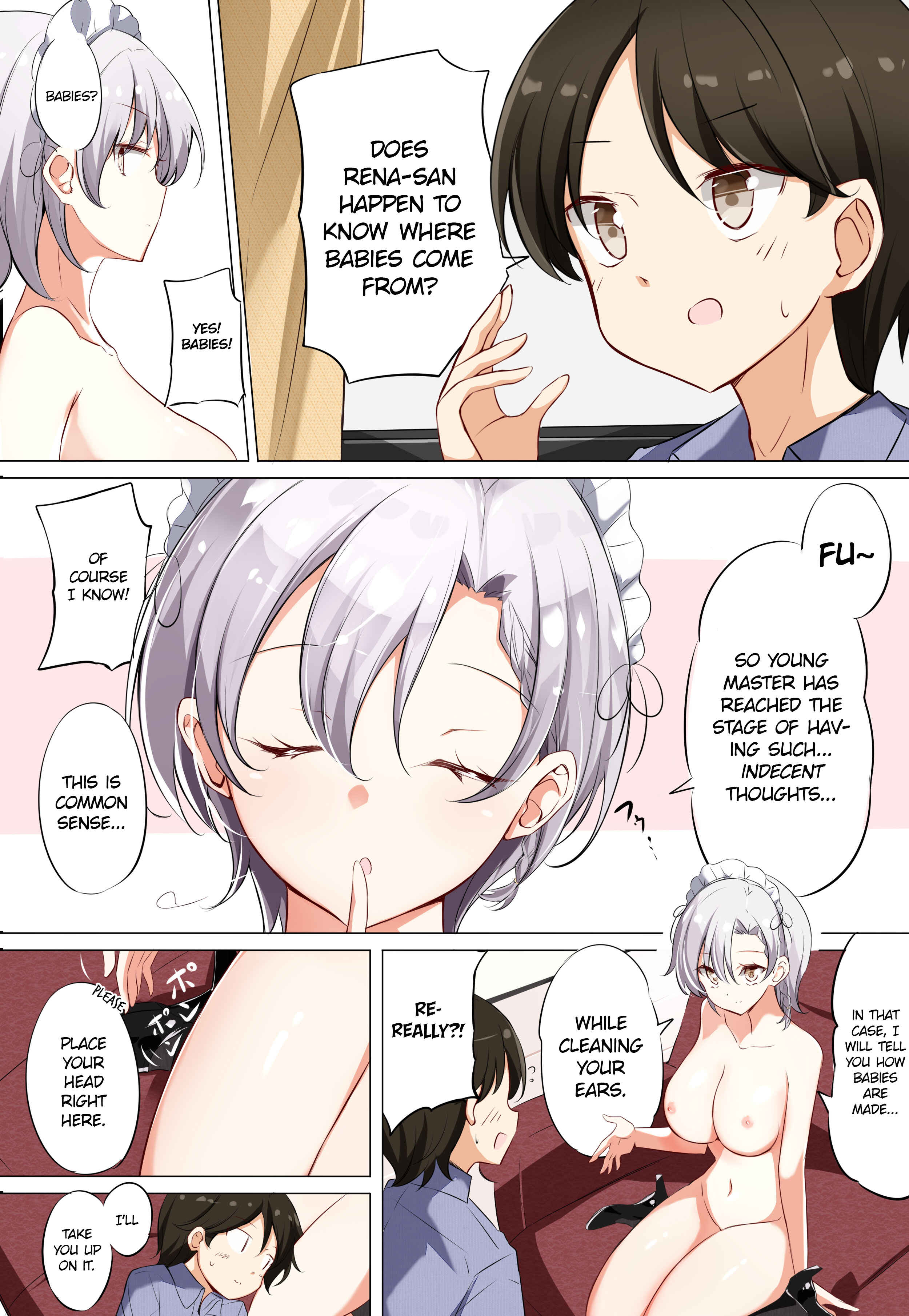 Page 2 Chapter 3.2 Although My Maid Has H-Cups, She Isnt H at All!