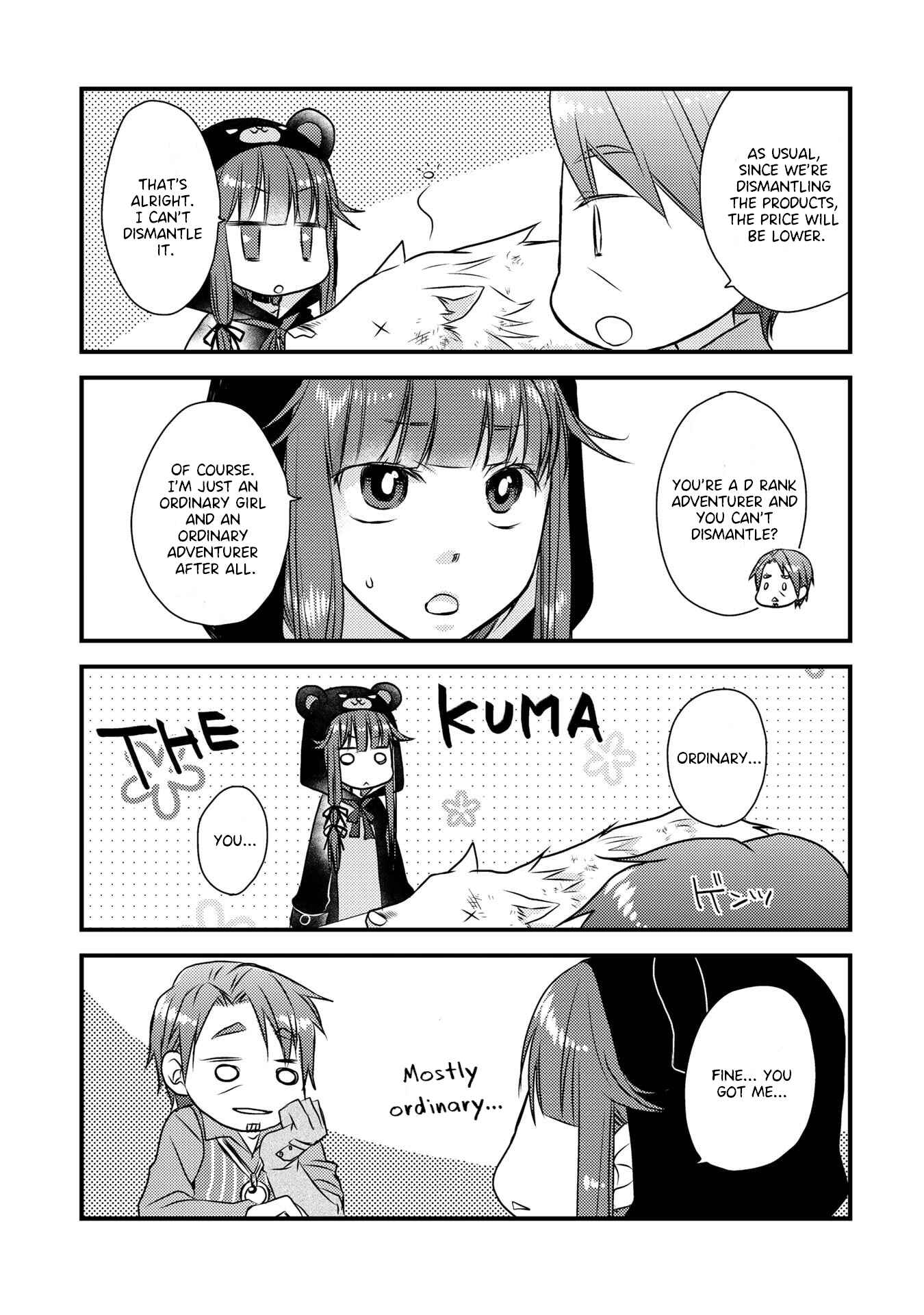 Page 19 Chapter 1 Kuma Kuma Bear: Kyou mo Kuma Kuma Biyori