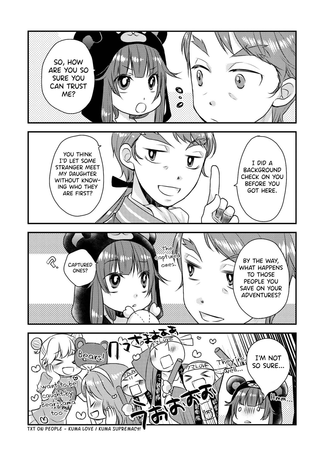 Page 5 Chapter 4 Kuma Kuma Bear: Kyou mo Kuma Kuma Biyori