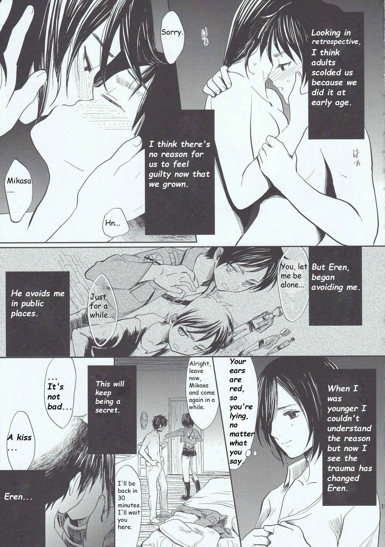 Page 19 Chapter Unknown_2363 Shingeki No Kyojin - Motto Hoka no Aishi kata ga Atta Hazu nano ni (Doujinshi)
