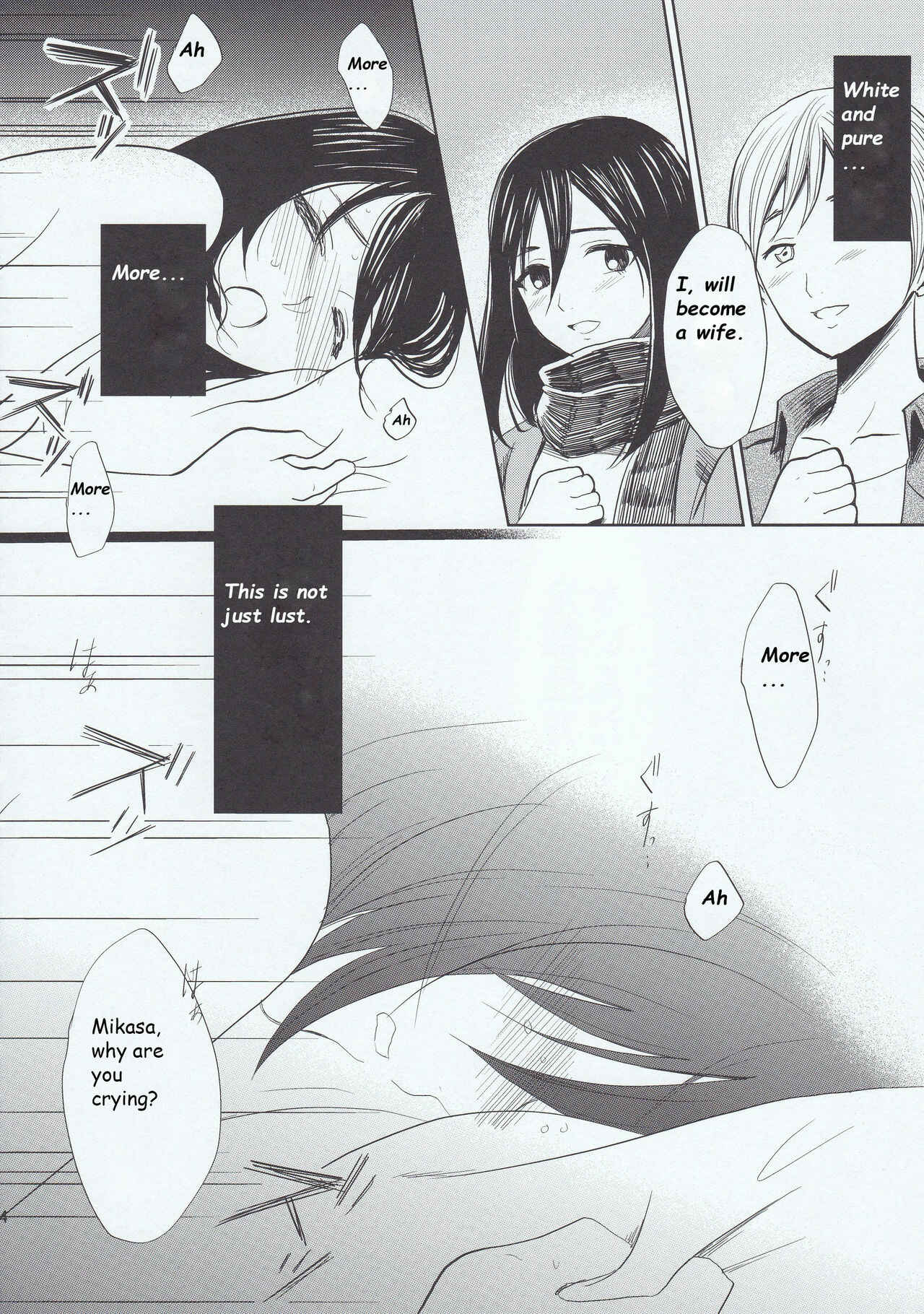 Page 24 Chapter Unknown_2363 Shingeki No Kyojin - Motto Hoka no Aishi kata ga Atta Hazu nano ni (Doujinshi)