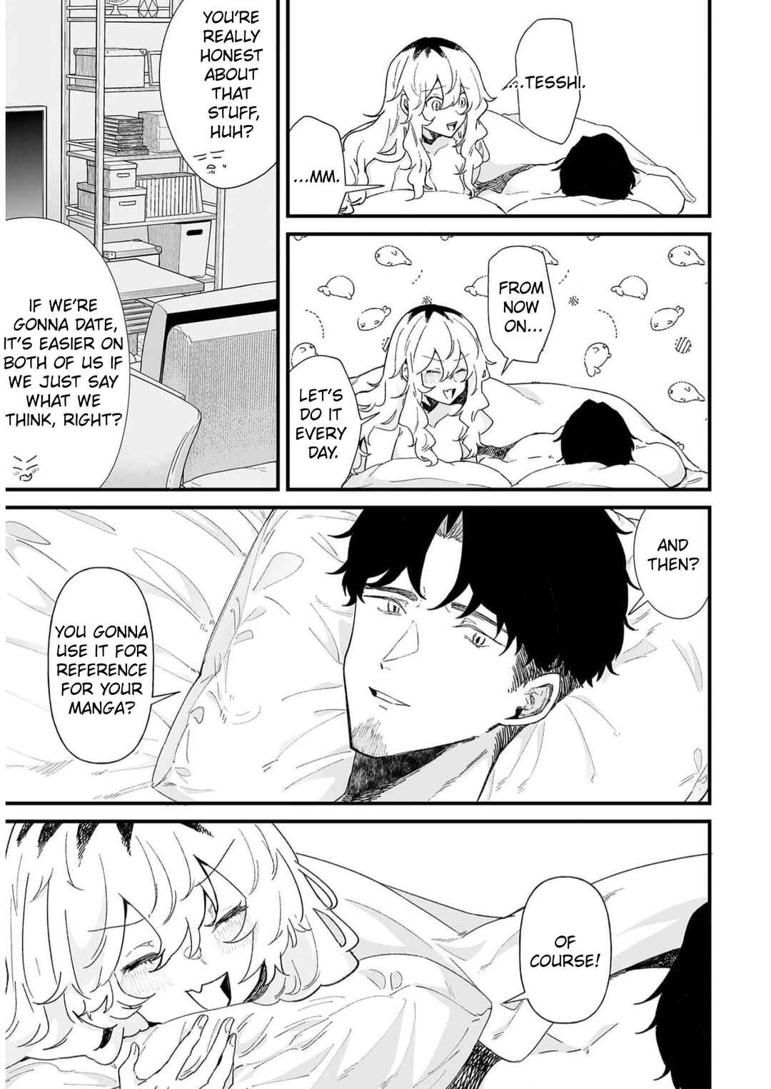 Page 13 Chapter 35 Ero Mangaka Onee-san to Otsukare Ryman