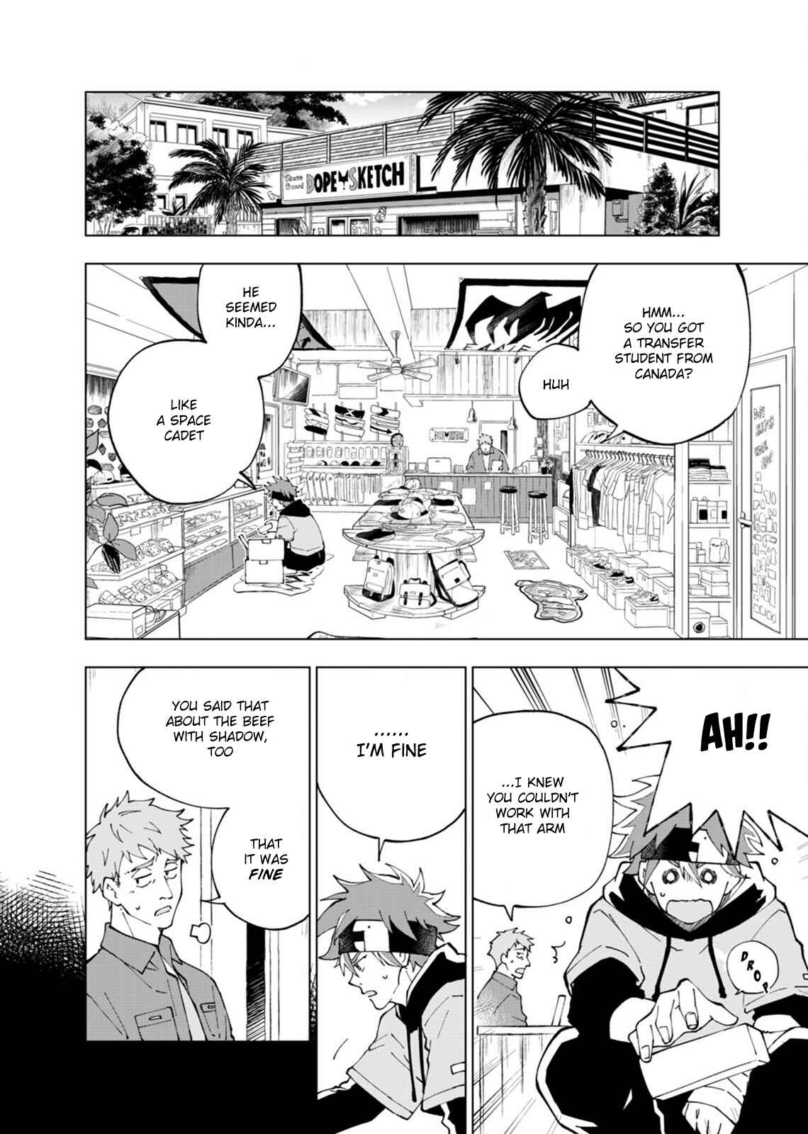 Page 10 Chapter 1 Comic SK8 the Infinity