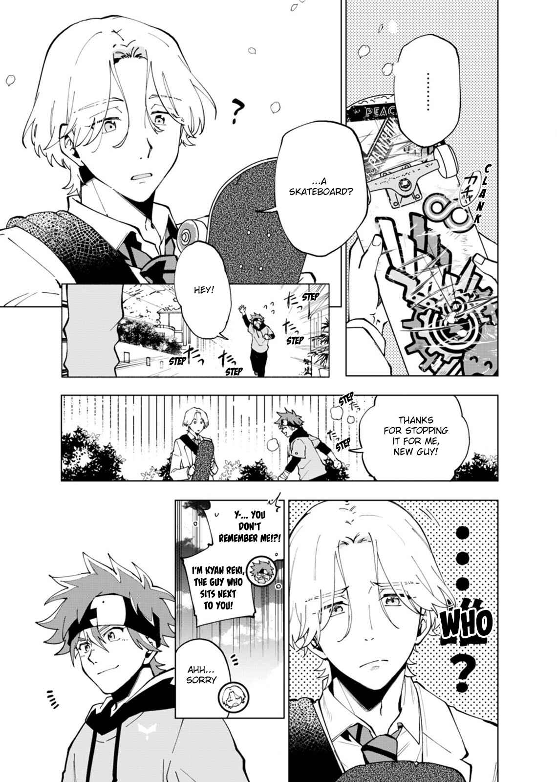 Page 13 Chapter 1 Comic SK8 the Infinity